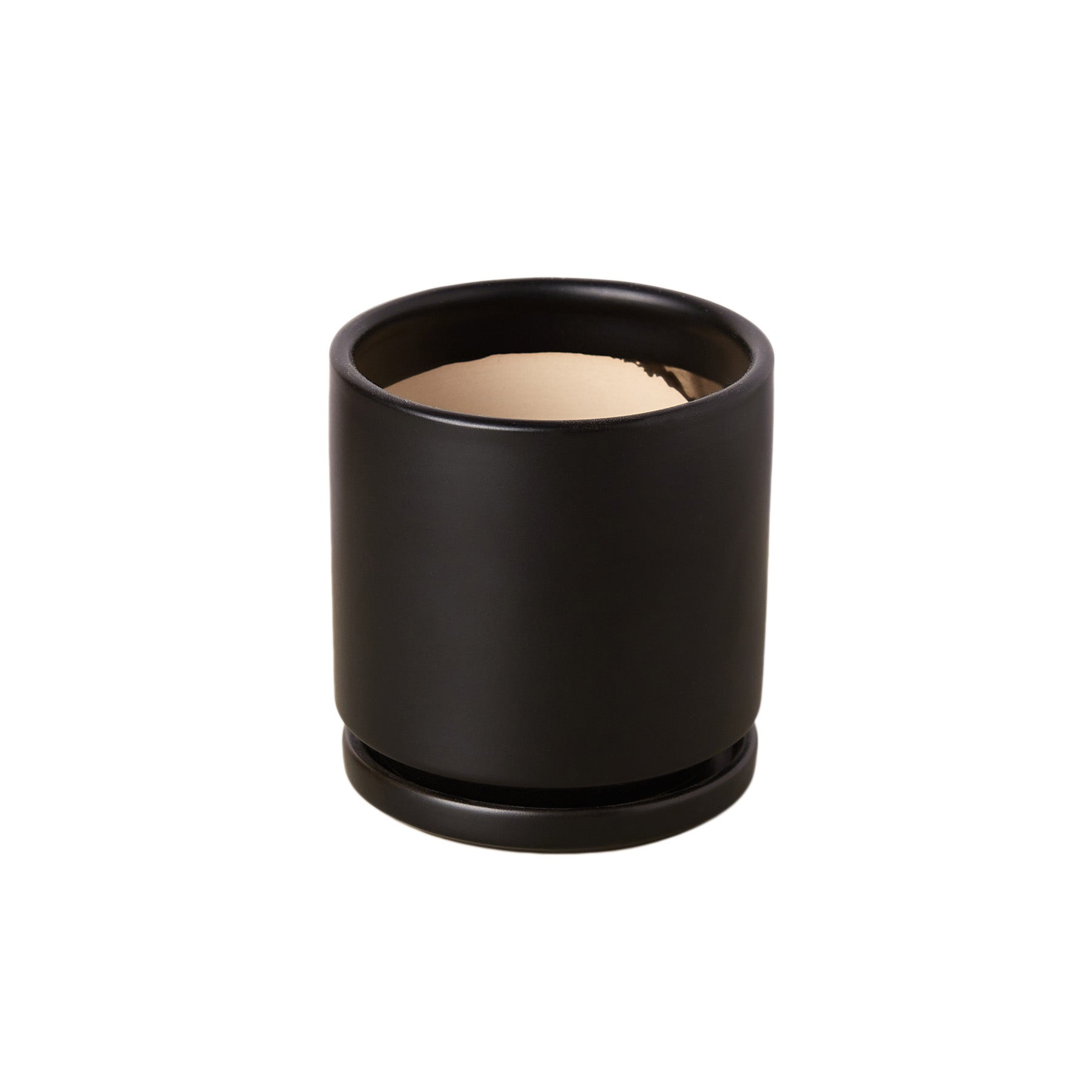 Cylinder Pot - 4 and 6 Inch Accessories ($10 Ship/31oz) 4" Inch / Matte White Austin Jungle Co.