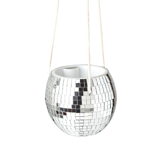 Disco Ball Hanging Planter Medium Austin Jungle Co.