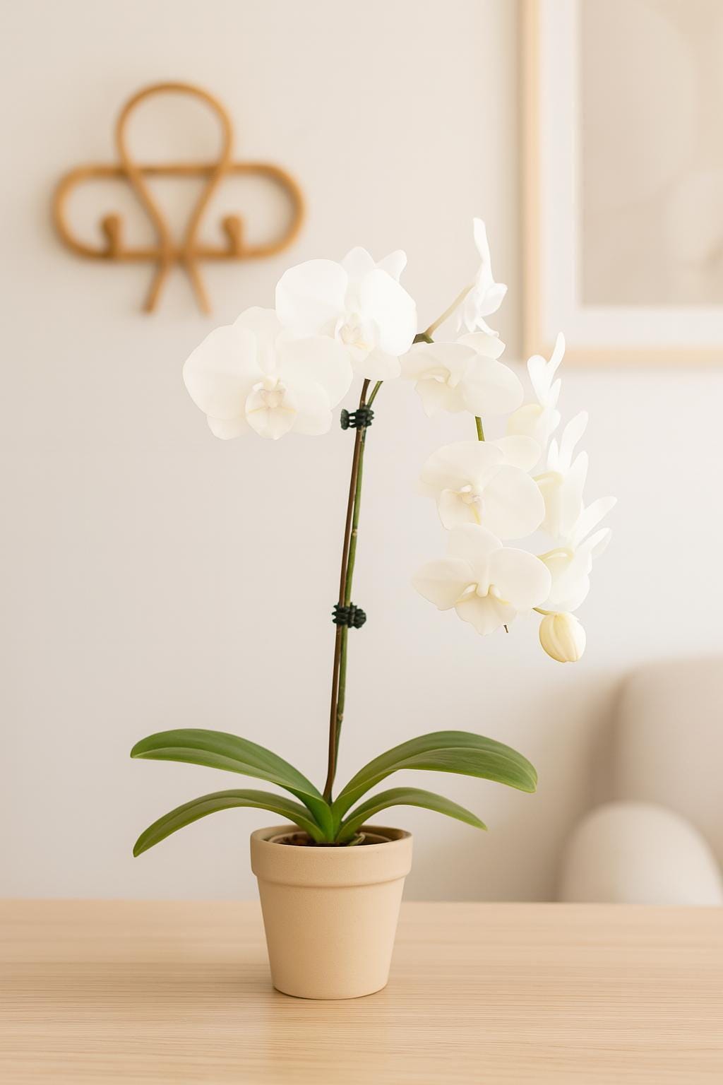 Orchid 'White Phalaenopsis'