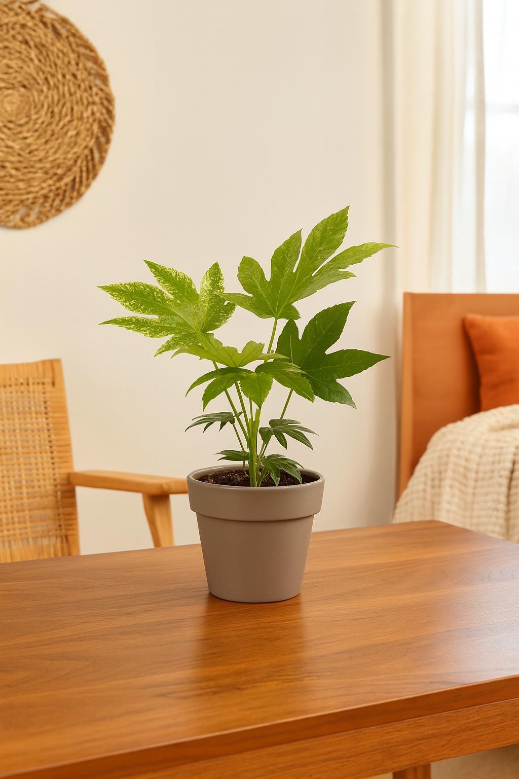 Fatsia 'Spider's Web'