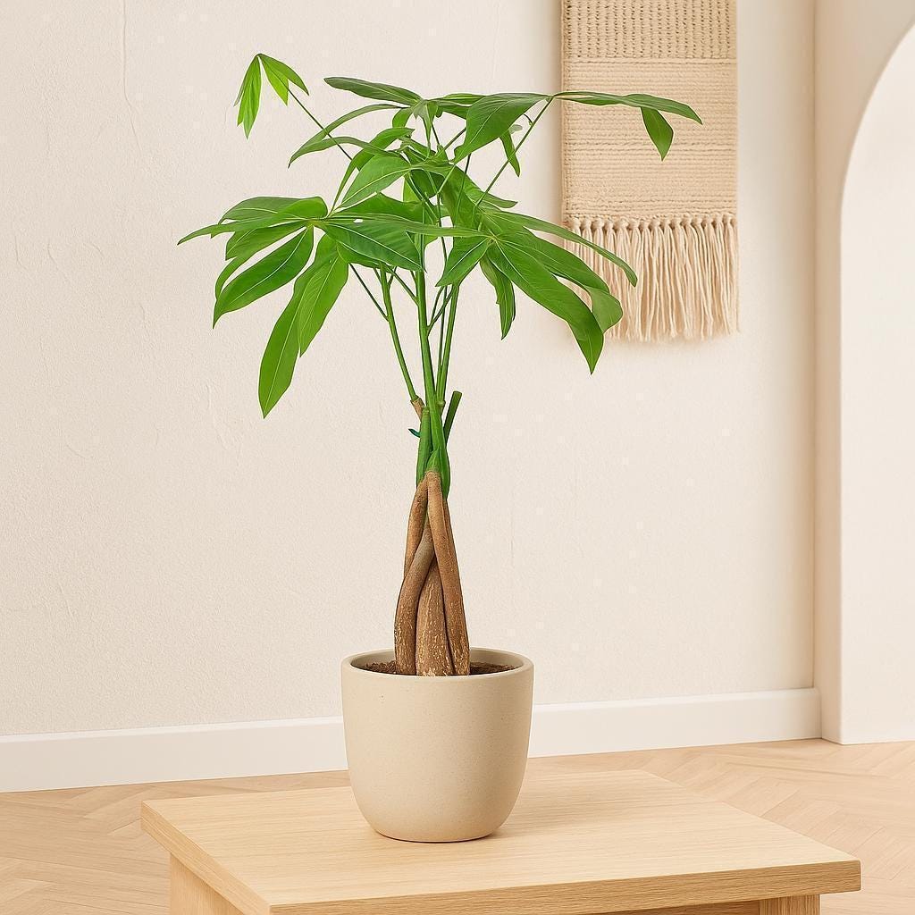 Money Tree 'Guiana Chestnut' Pachira Braid