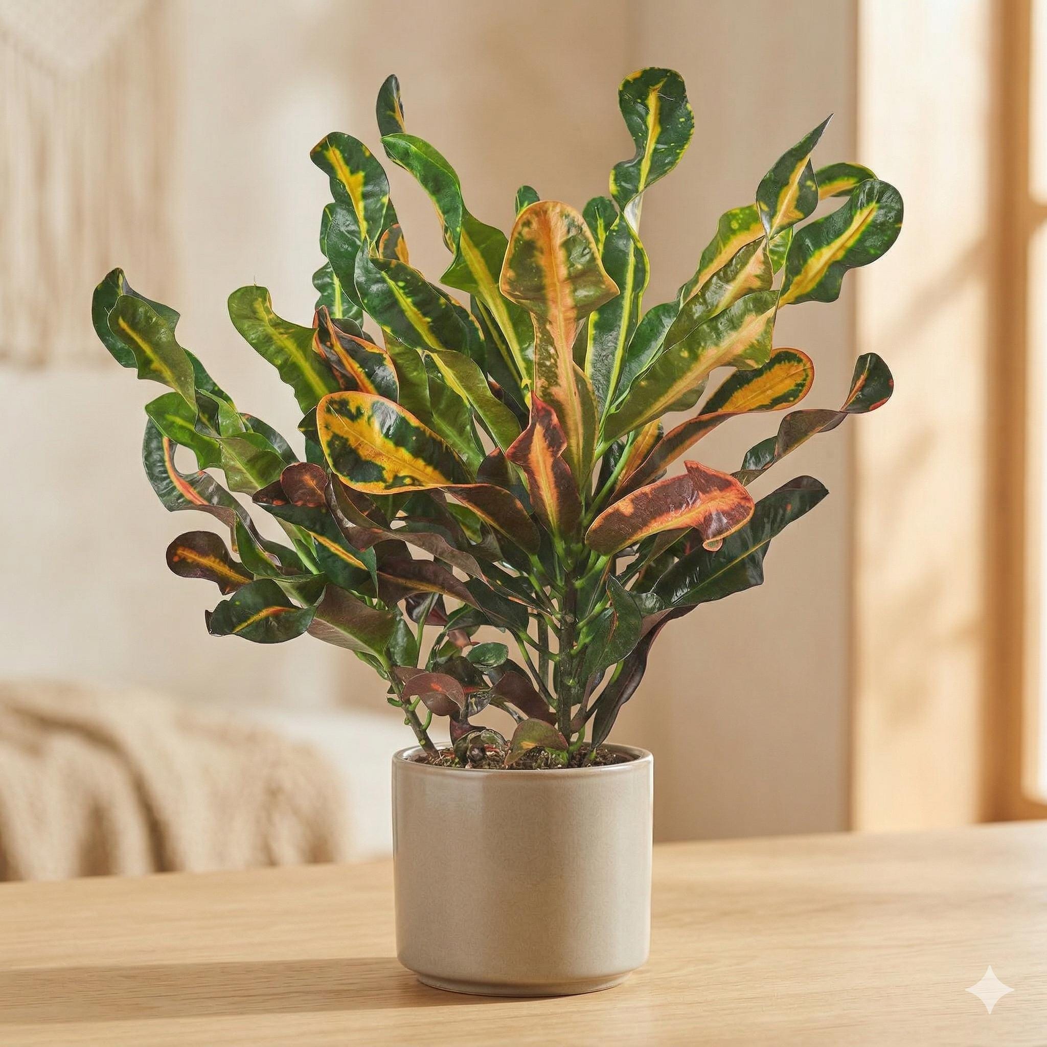 Croton 'Mammy' Indoor Plants 3" Pot Austin Jungle Co.
