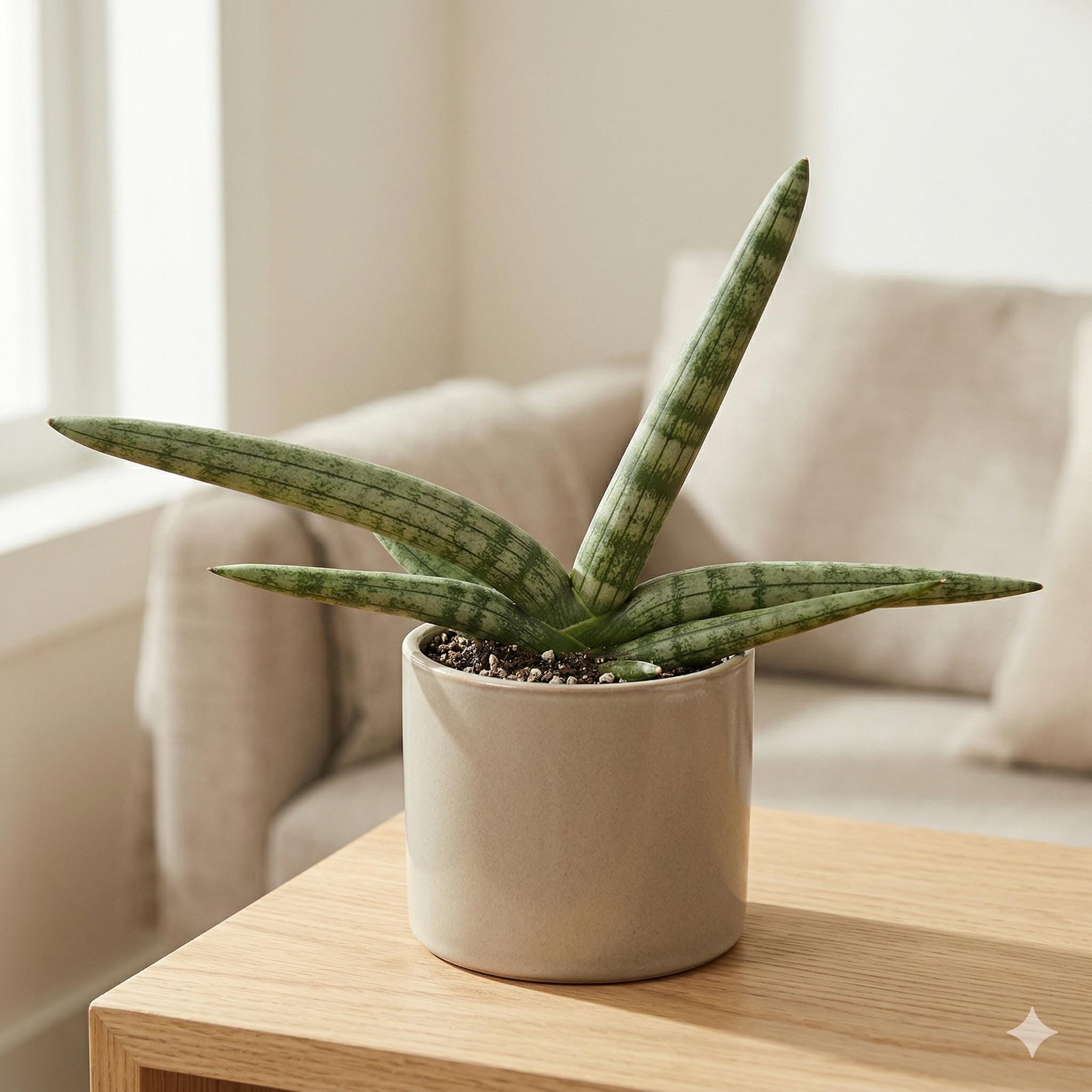 Snake Plant Starfish Indoor Plants 3" Pot Austin Jungle Co.