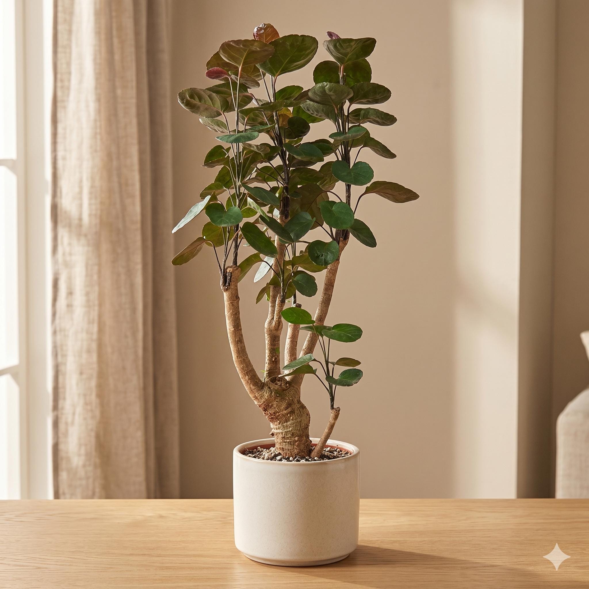Aralia Fabian Stump 'Polyscias Scutellaria' Indoor Plants 4" Pot Austin Jungle Co.