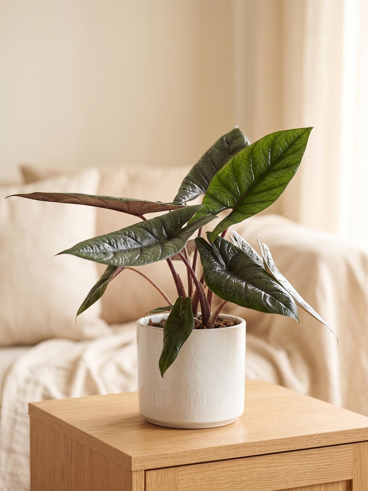 Alocasia 'Scalprum' Indoor Plants 4" Pot Austin Jungle Co.