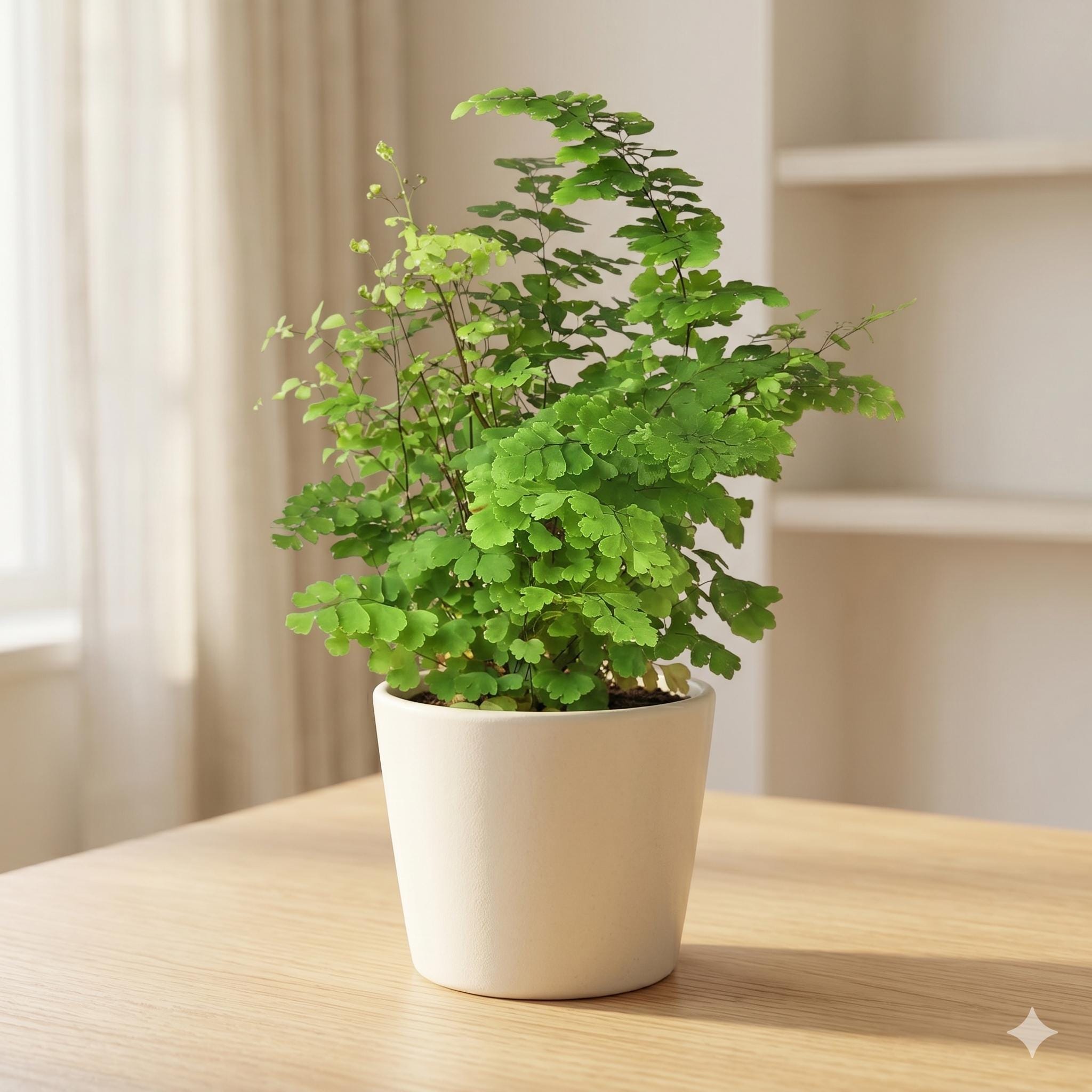 Maidenhair Fern Indoor Plants 4" Pot / Nursery Pot Austin Jungle Co.