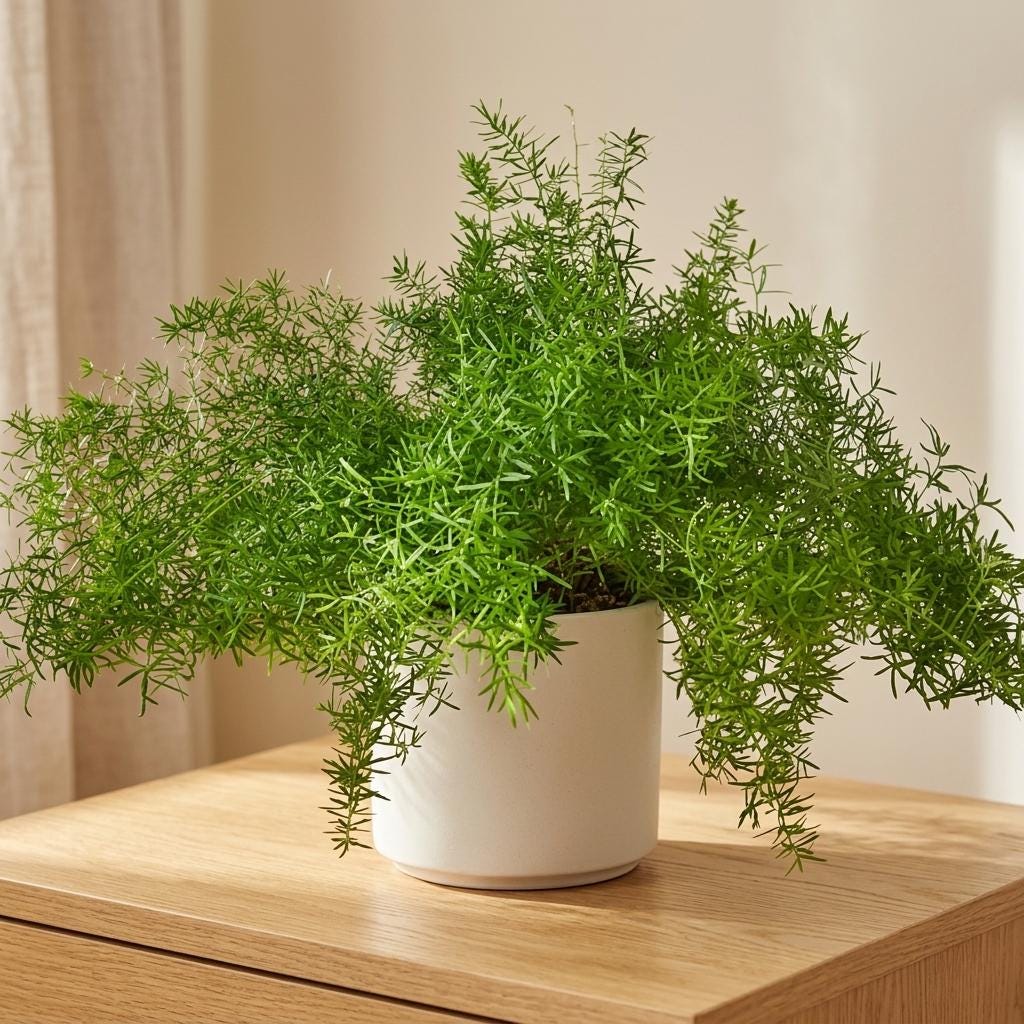 Fern 'Sprengeri' 6" Plant (1) ($10) 4" Pot Austin Jungle Co.