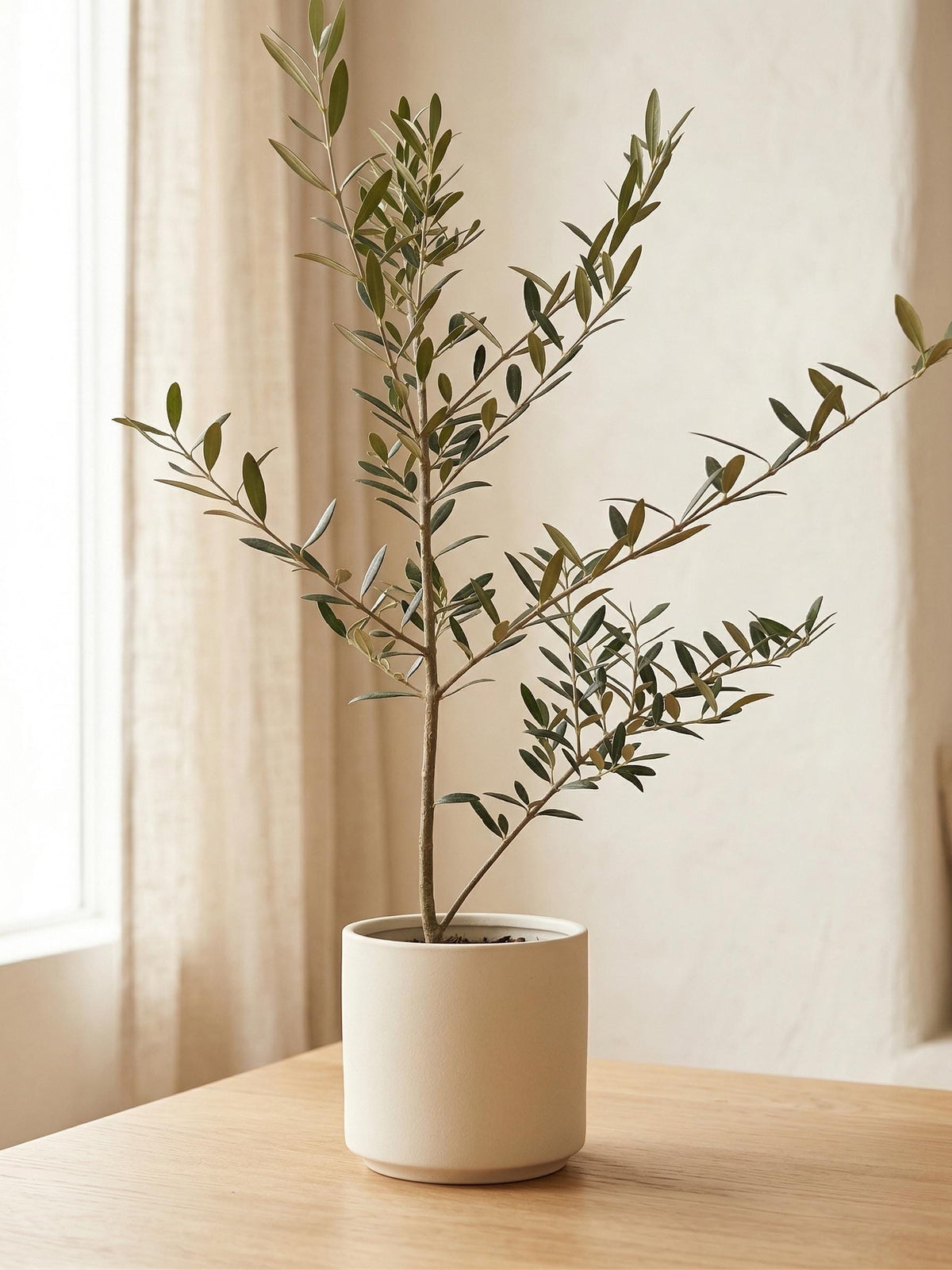 Common Olive Tree (Olea europaea) Indoor Plants 6" Pot Austin Jungle Co.