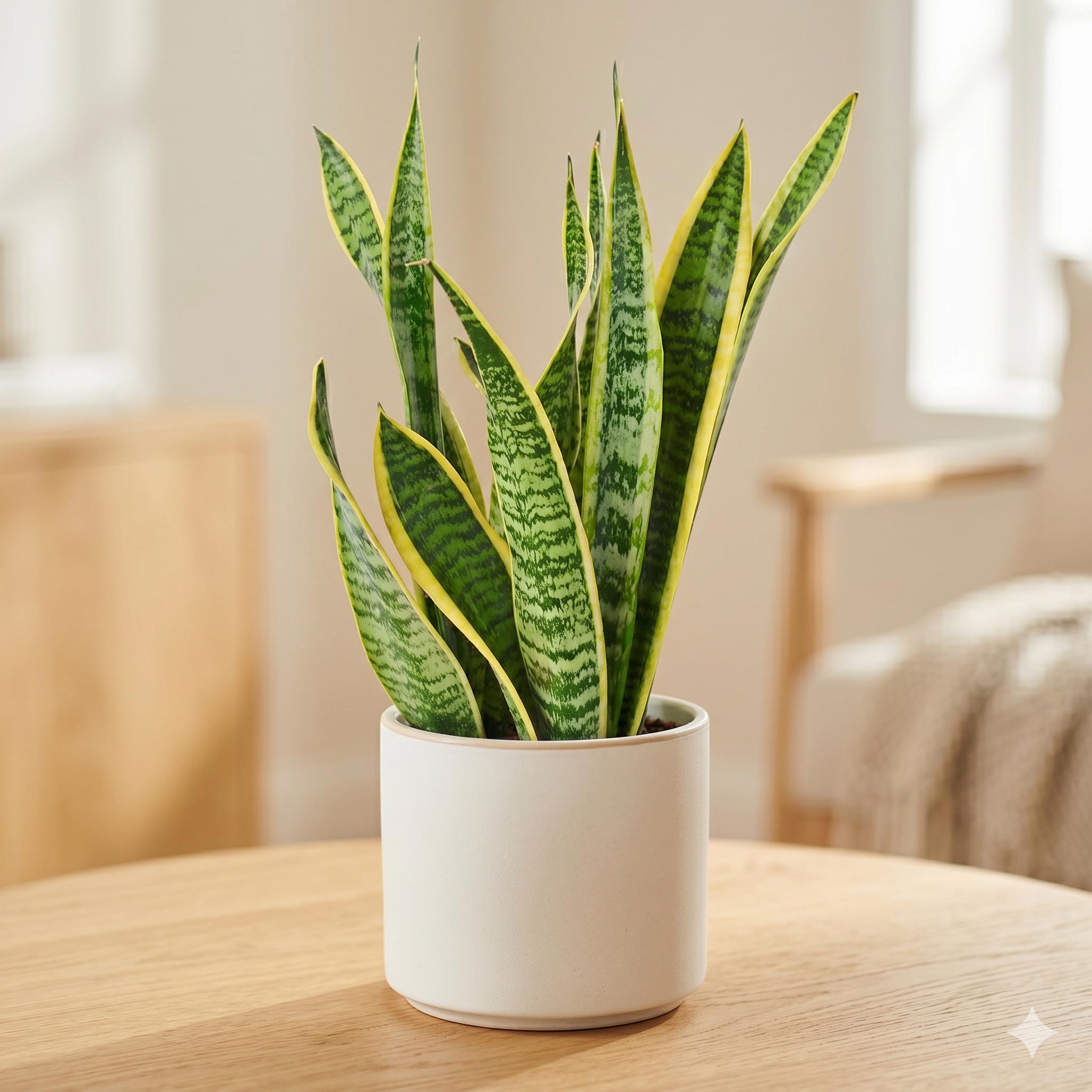 Snake Plant Laurentii 4" Plant 3" Pot / Nursery Pot Austin Jungle Co.