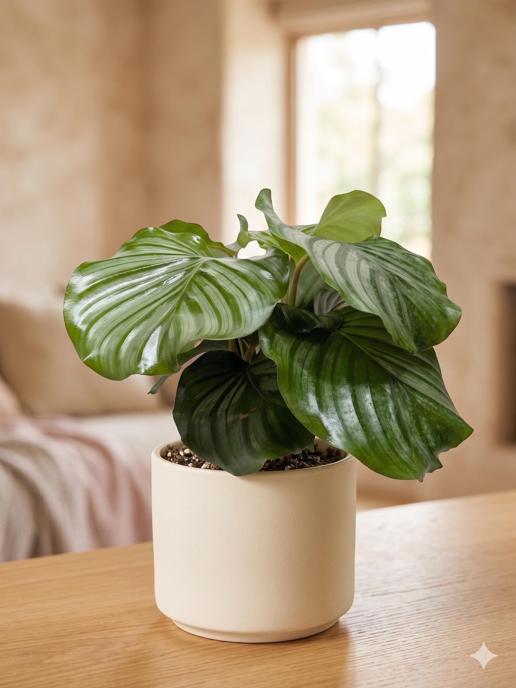 Calathea 'Orbifolia' Indoor Plants 4" Pot Austin Jungle Co.
