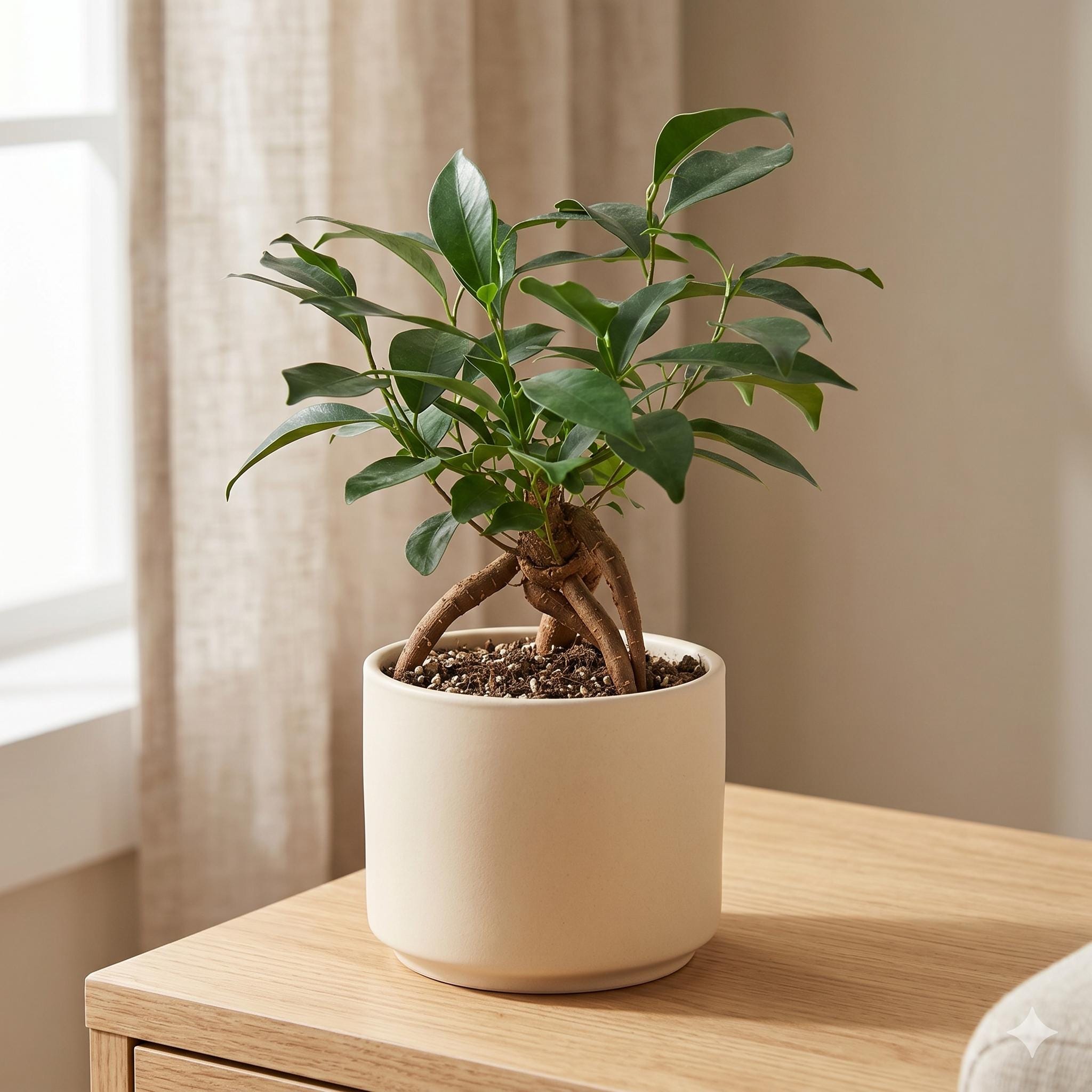 Ficus 'Ginseng' Indoor Plants 4" Pot Austin Jungle Co.