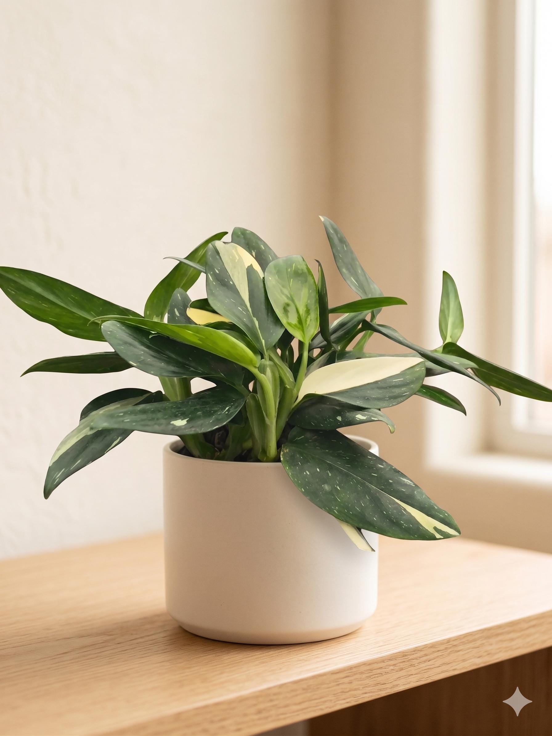 Monstera 'Standeleyana Albo Variegated'