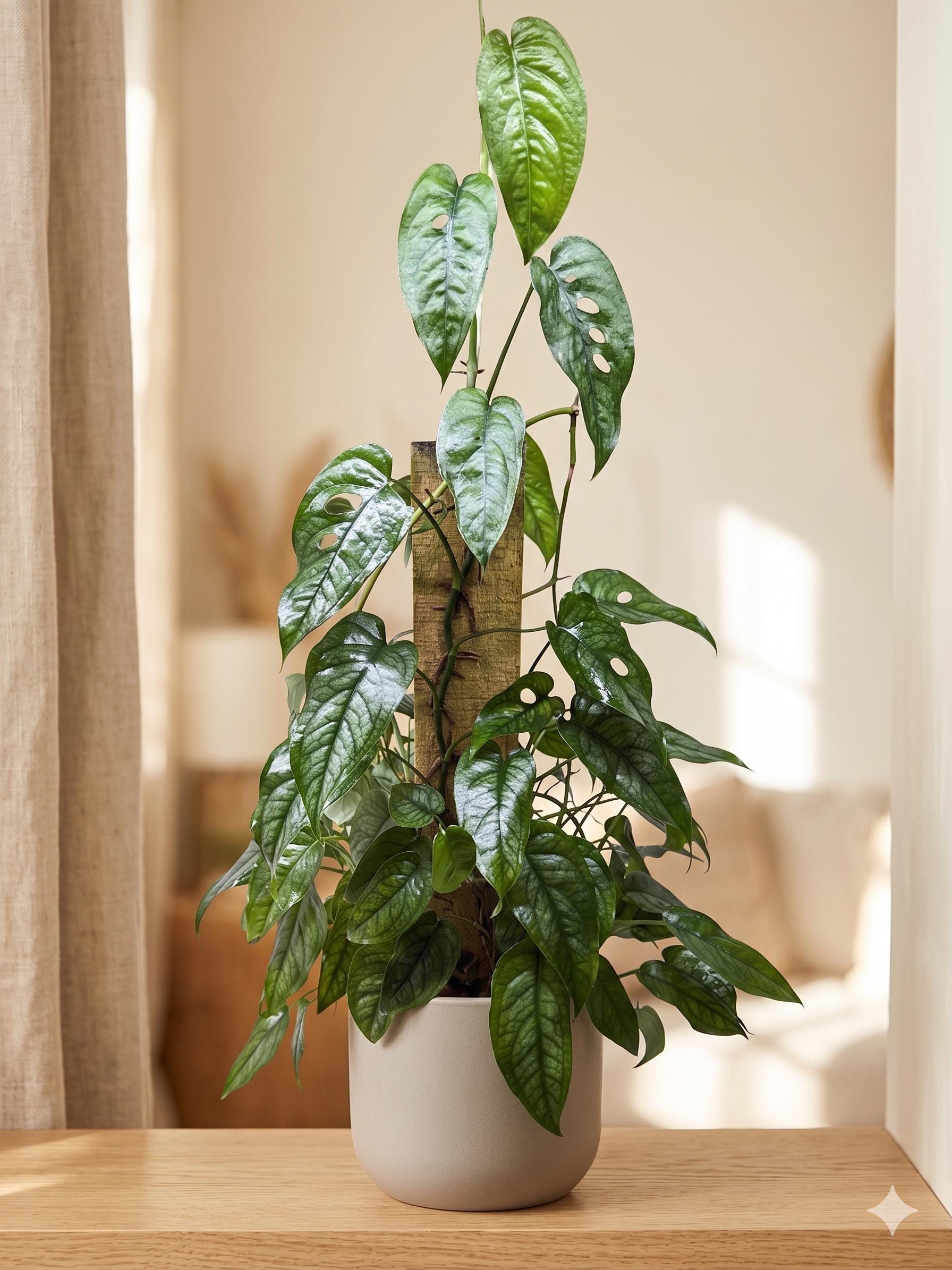 Monstera 'Siltepecana' 4" Pot Austin Jungle Co.