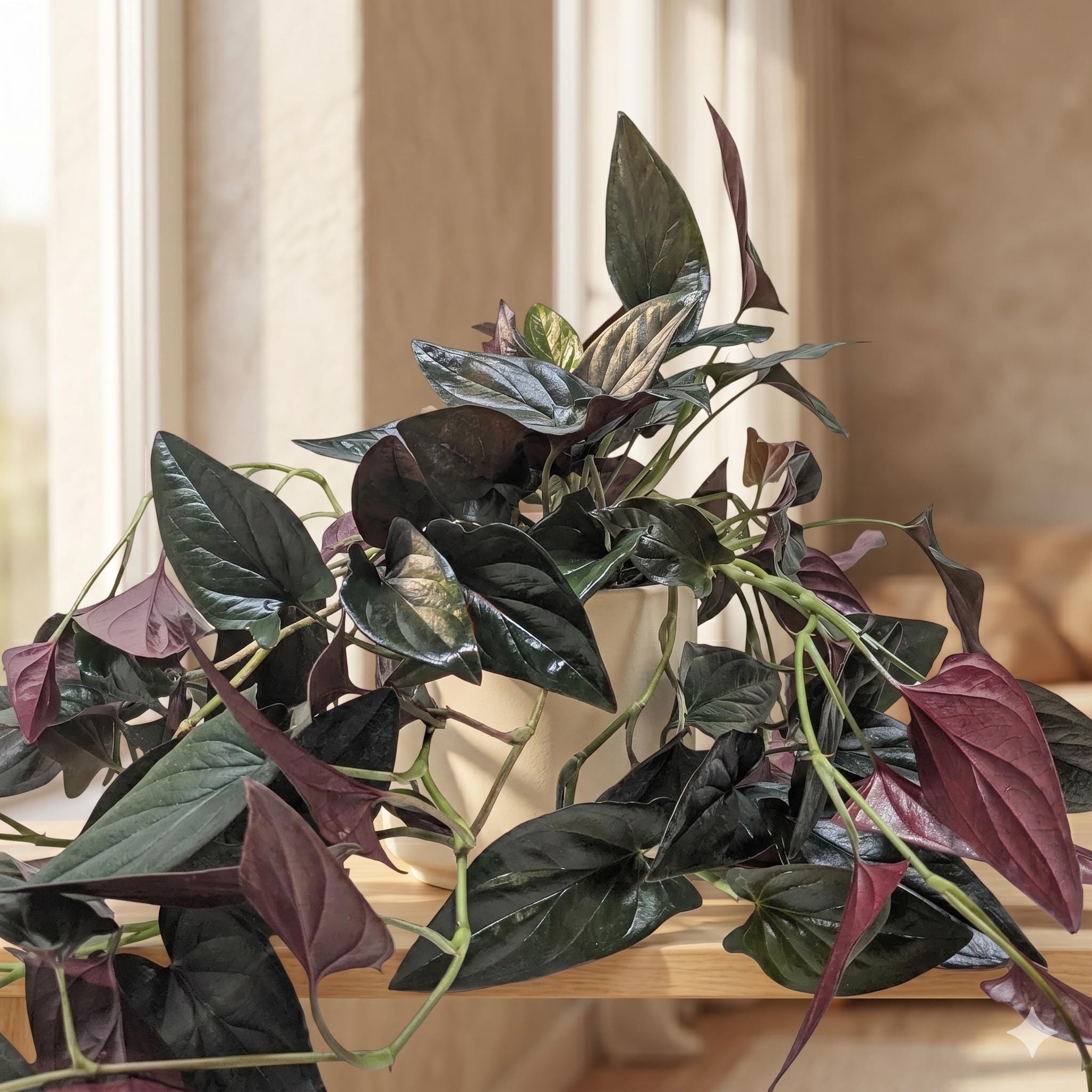 Syngonium 'Red Arrow' Indoor Plants 4" Pot Austin Jungle Co.