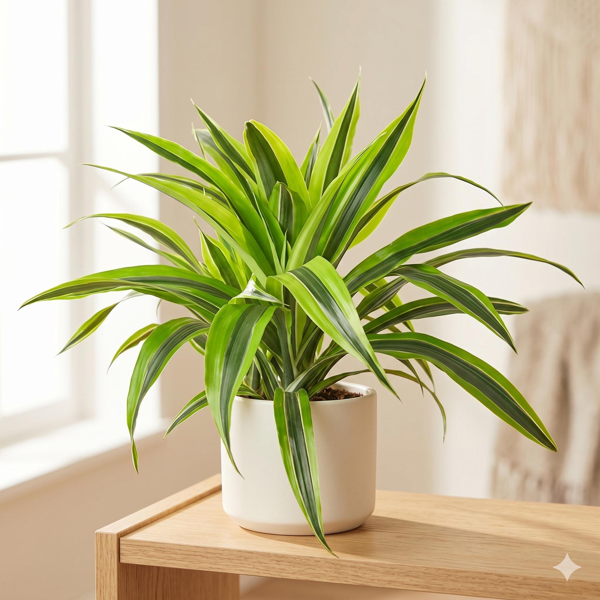 Dracaena 'Lemon Lime' Indoor Plants 4" Pot Austin Jungle Co.