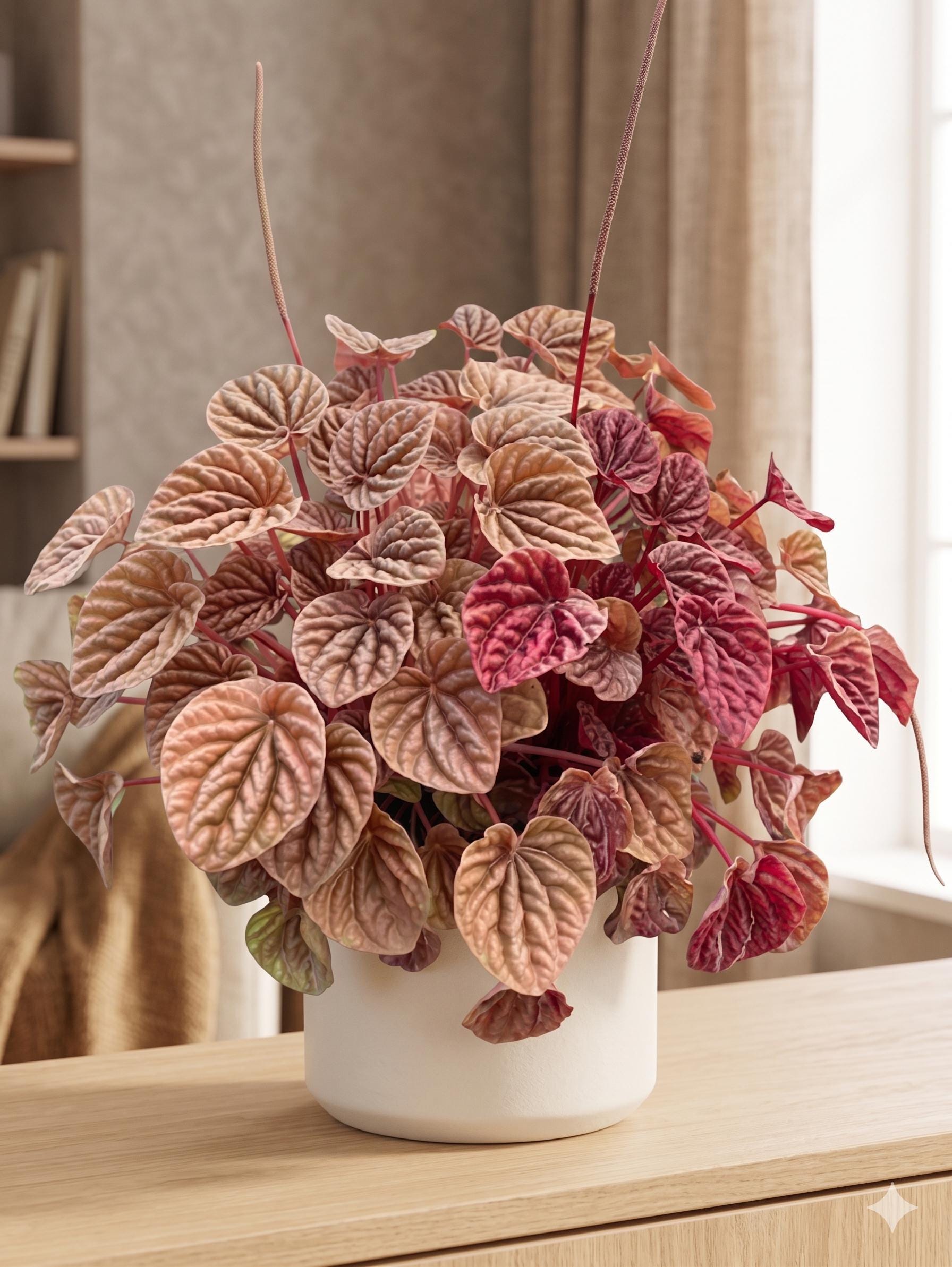 Peperomia 'Quito' 4" Plant (1) ($4) 4" Pot Austin Jungle Co.