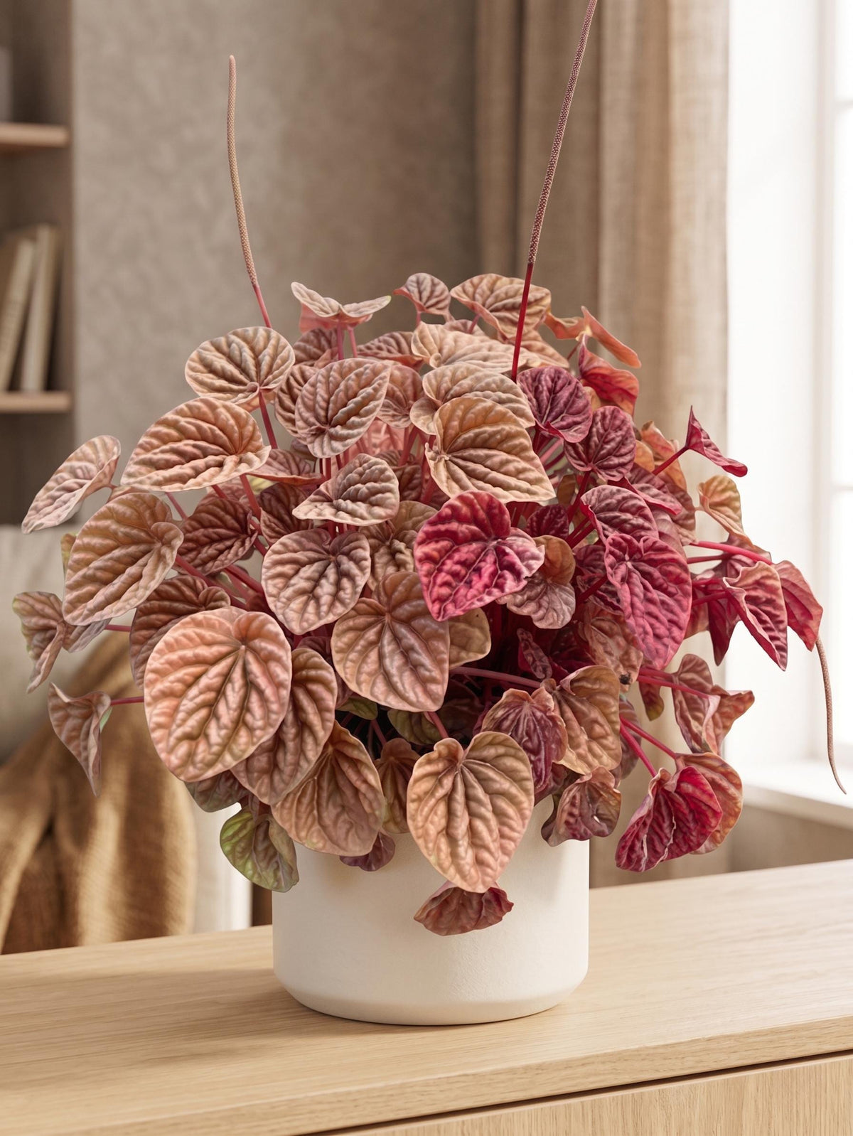 Peperomia 'Quito' 4" Plant (1) ($4) 4" Pot Austin Jungle Co.
