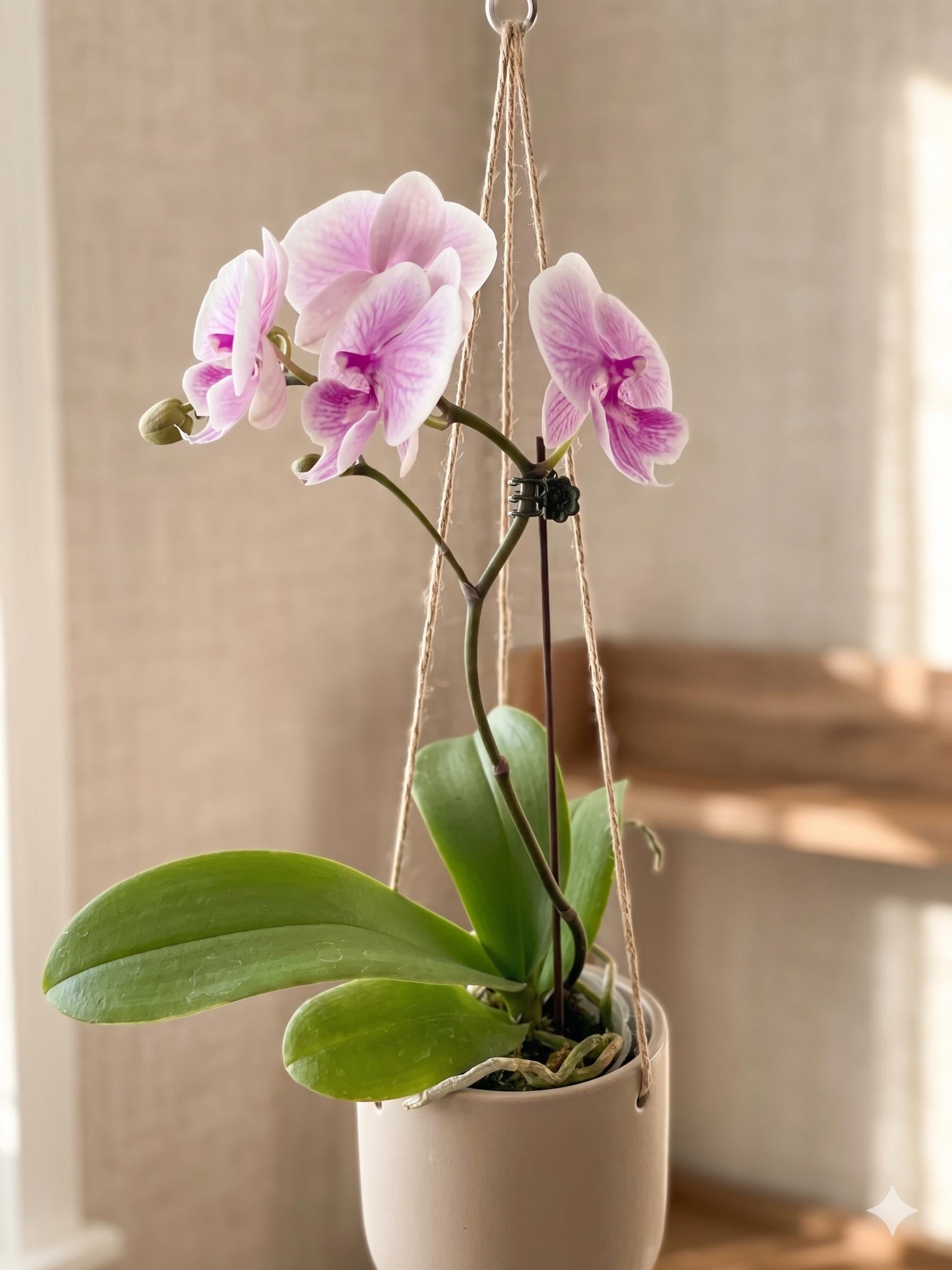 Orchid 'Light Pink Phalaenopsis' 3" Pot / Single Spike Austin Jungle Co.