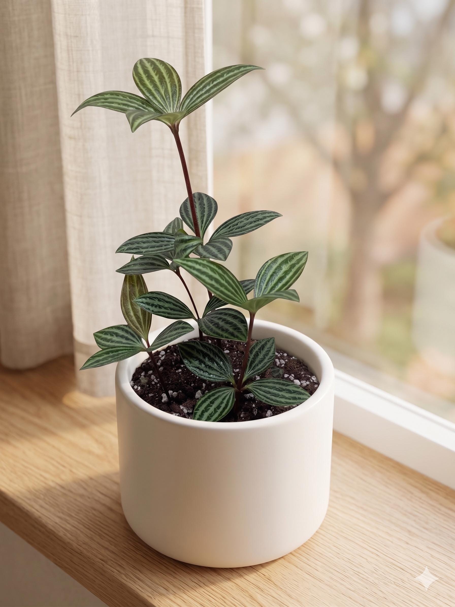 Peperomia 'Parallel' 3" Pot Austin Jungle Co.