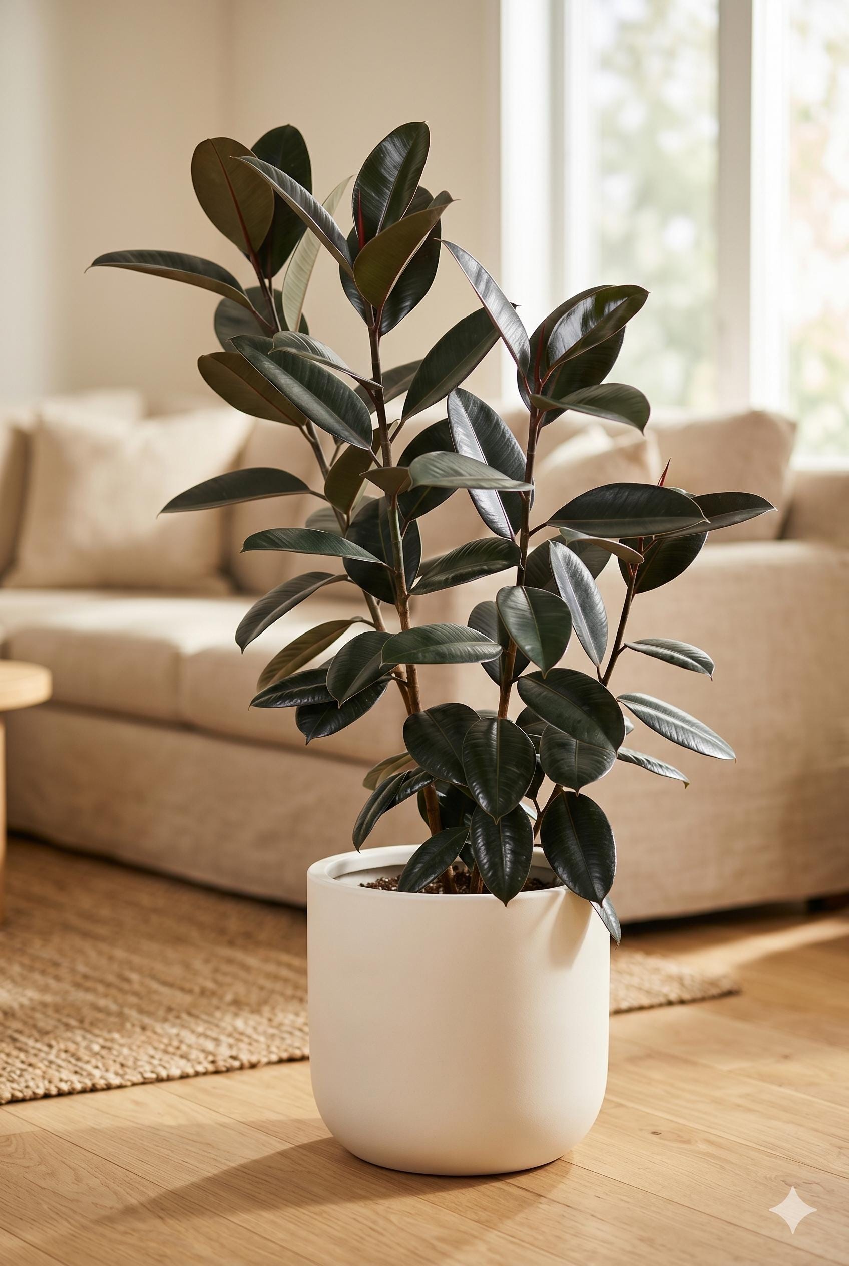 Ficus Elastica 'Burgundy'