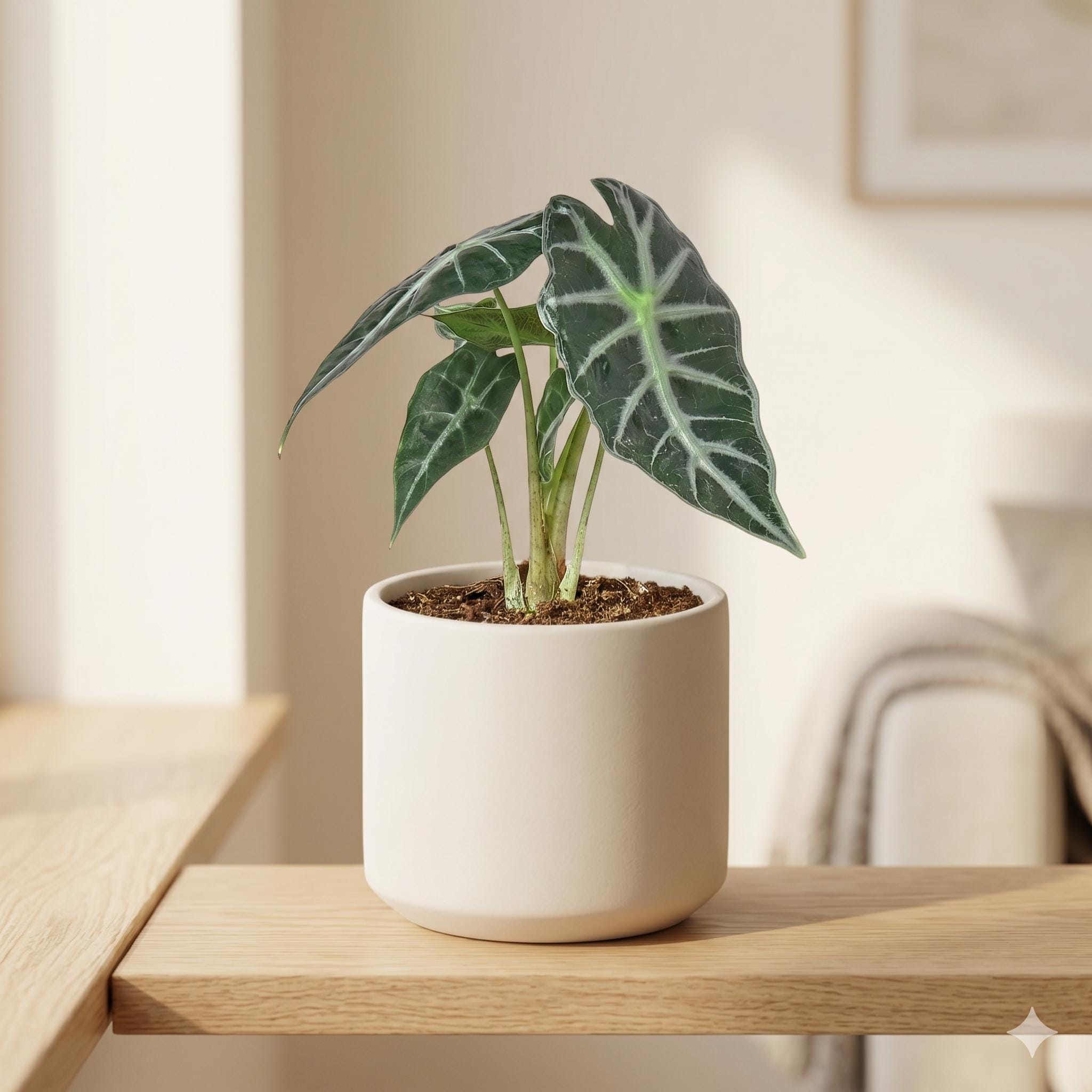 Alocasia Amazonica 'Bambino' Indoor Plants 4" Pot Austin Jungle Co.