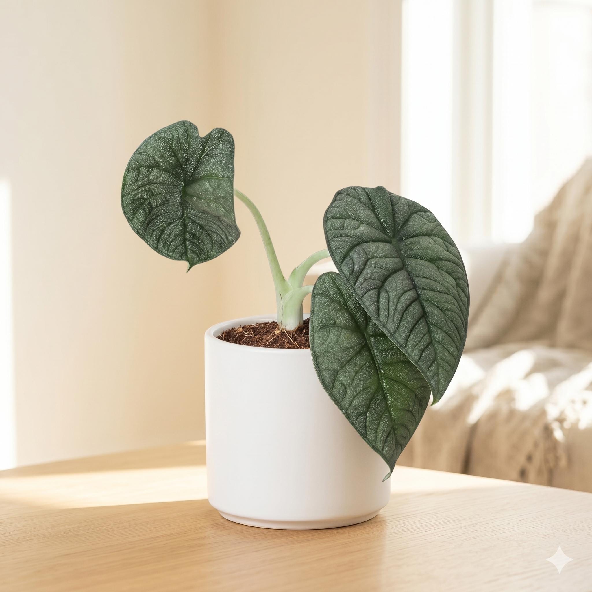 Alocasia 'Melo' Indoor Plants 4" Pot Austin Jungle Co.