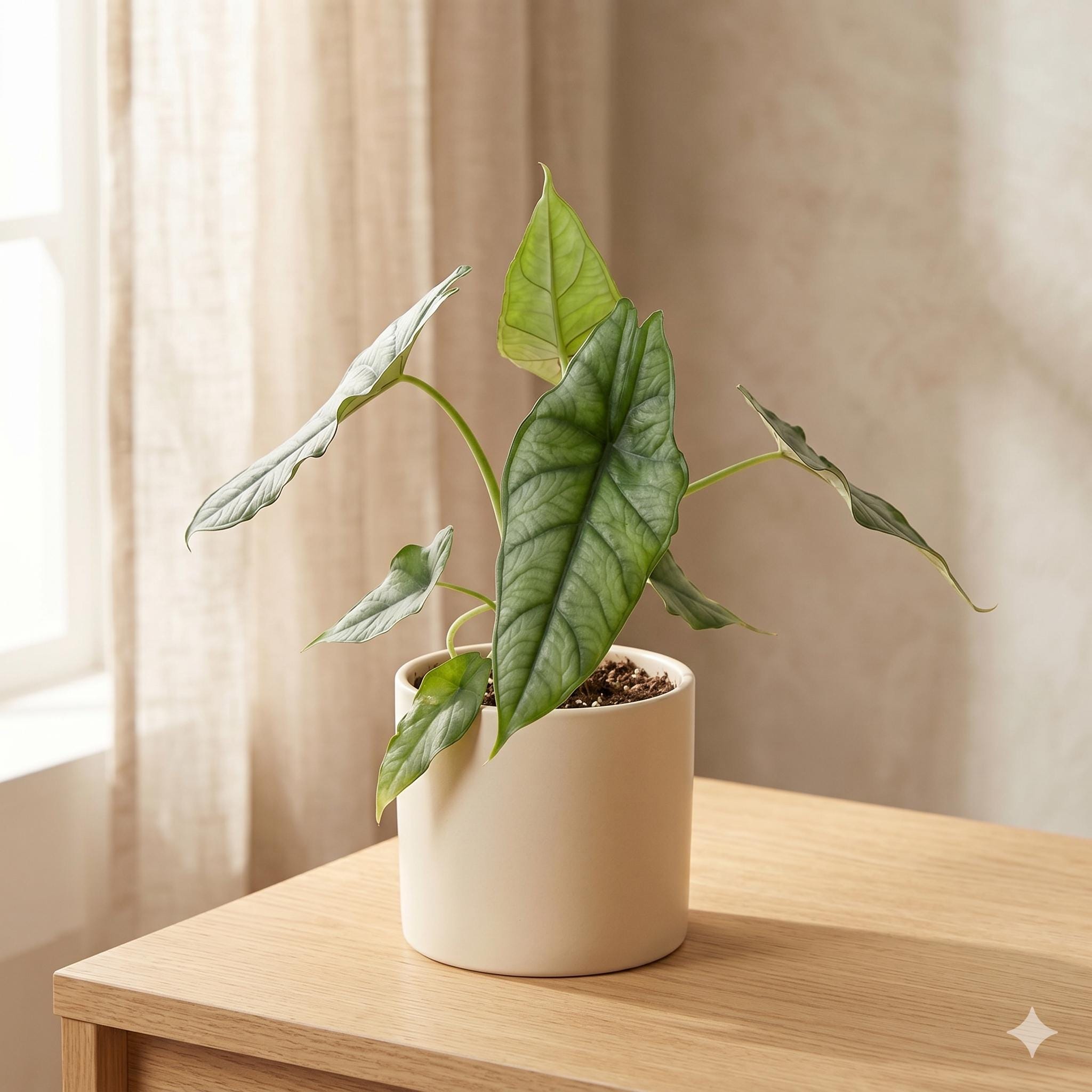 Alocasia 'Dragons Breath' 4" Pot Austin Jungle Co.