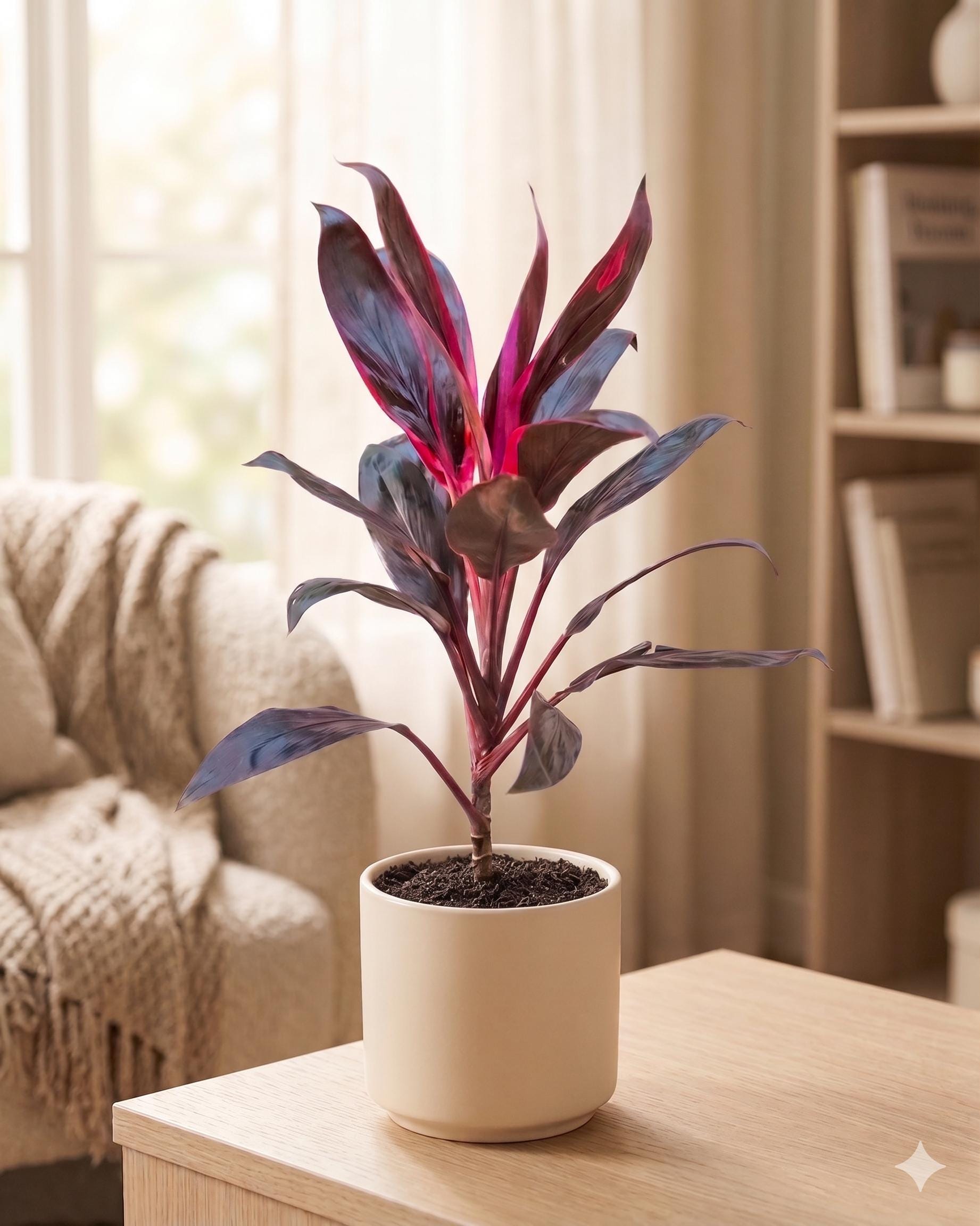 Cordyline 'Calypso Queen' Indoor Plants 3" Pot Austin Jungle Co.