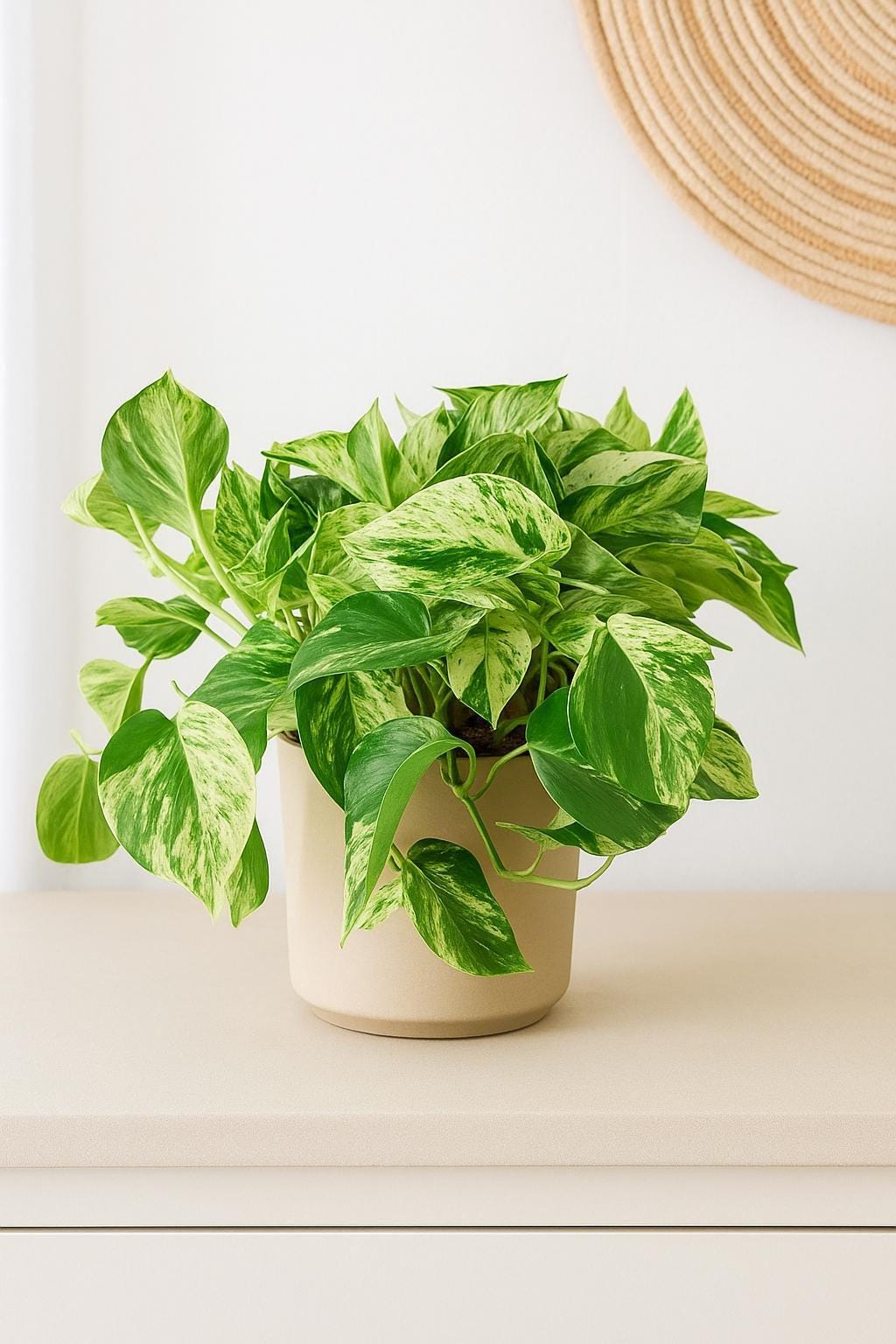 Pothos 'Marble Queen'