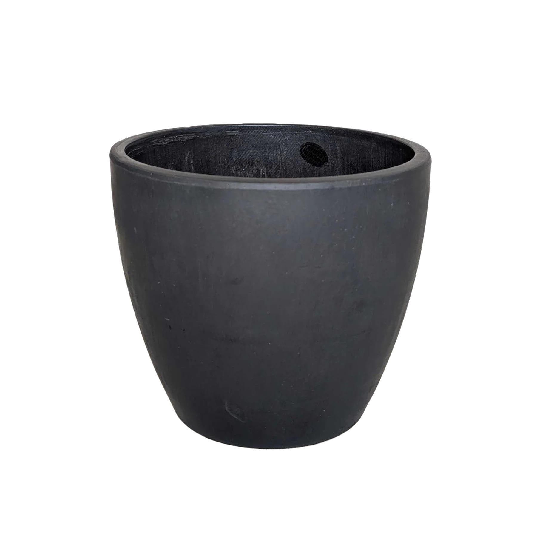 Black and TerraCotta Eco Pots 4" Pot / Black Austin Jungle Co.