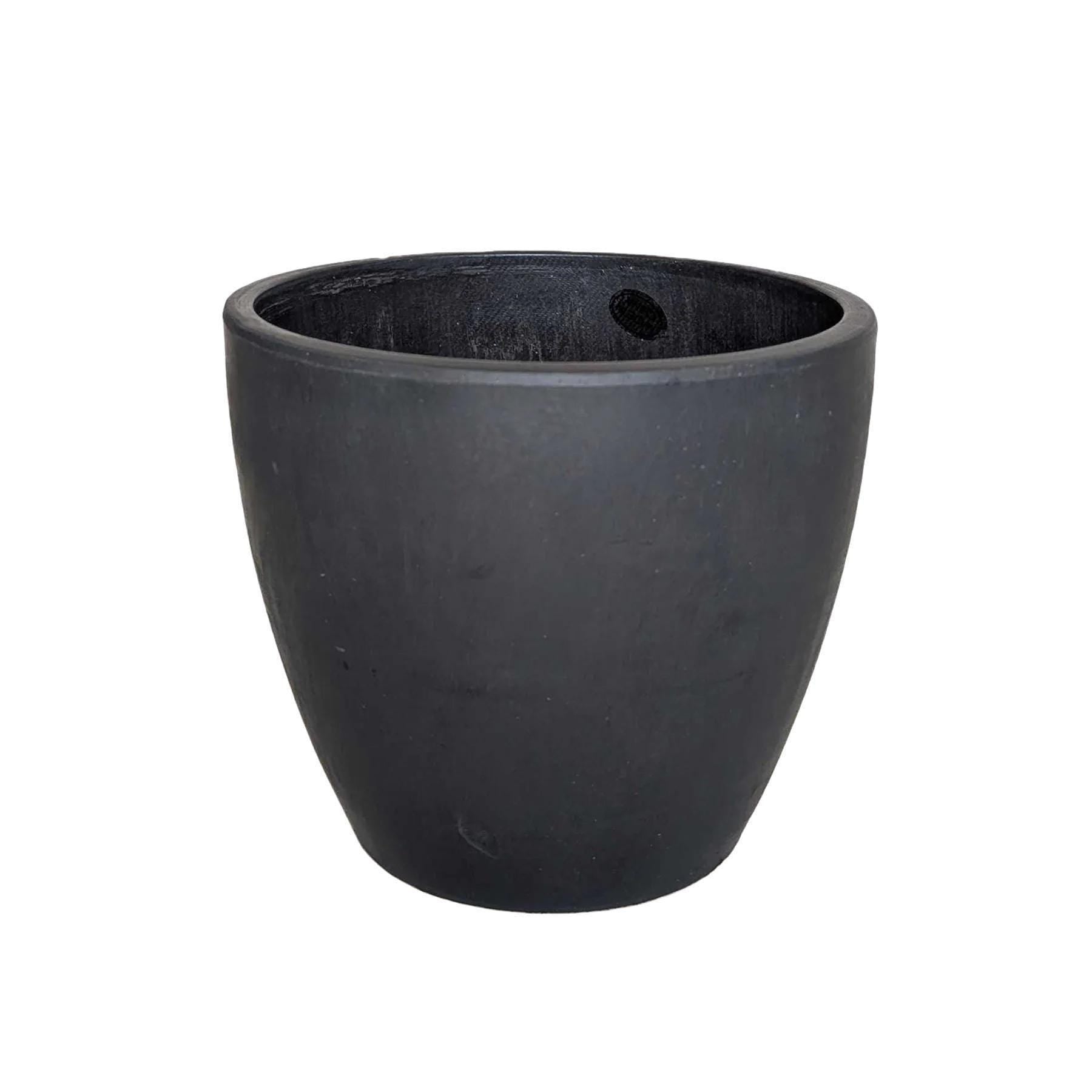 Black and TerraCotta Eco Pots