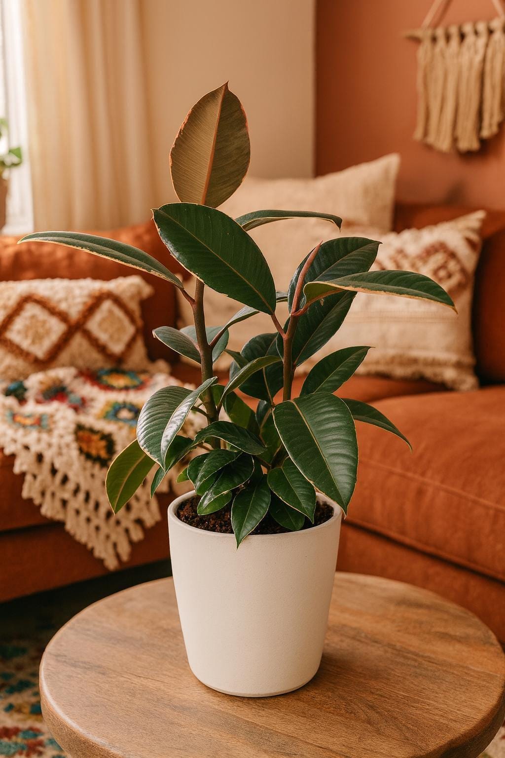 Ficus Elastica 'Tineke'