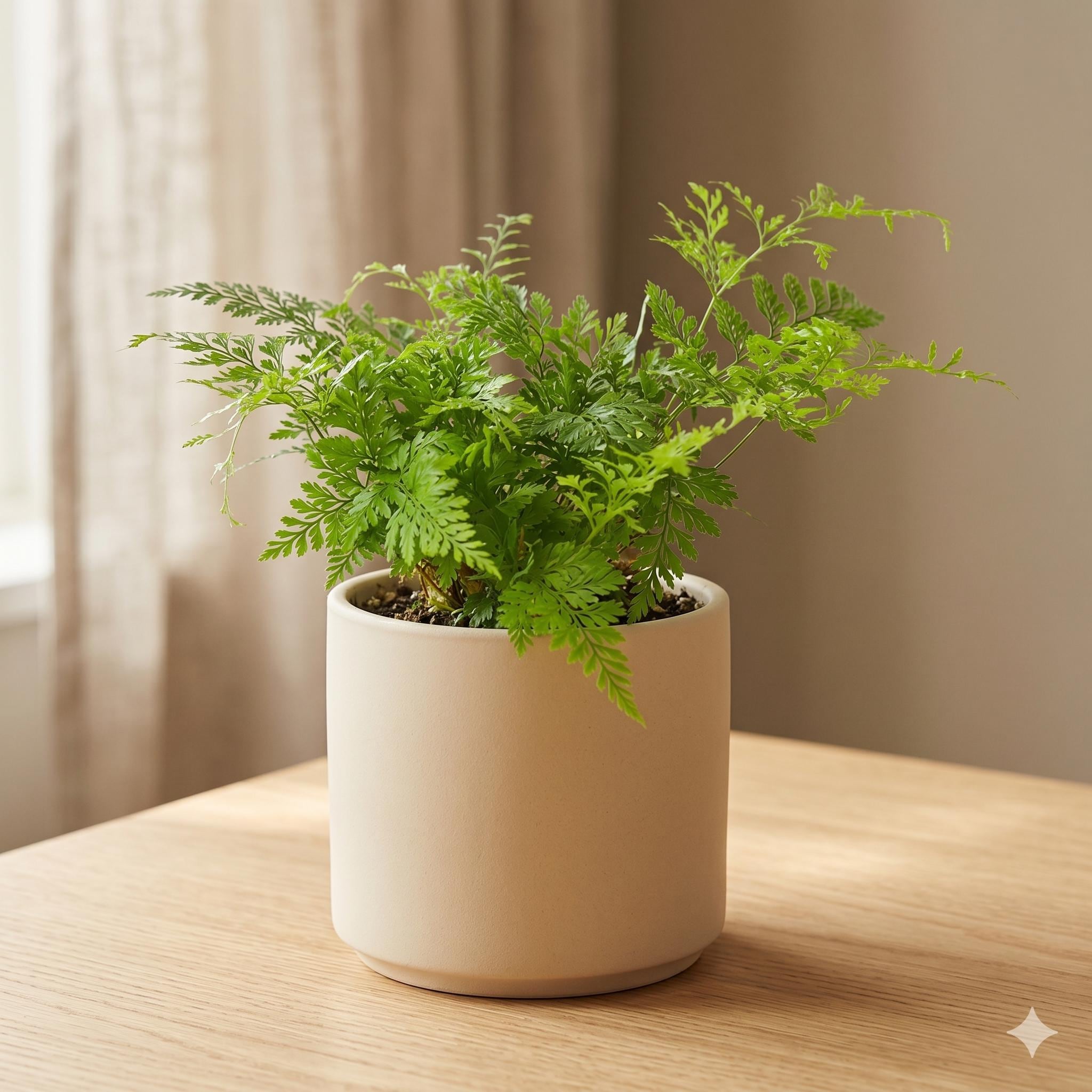 Rabbit's Foot Fern Indoor Plants 4" Pot Austin Jungle Co.