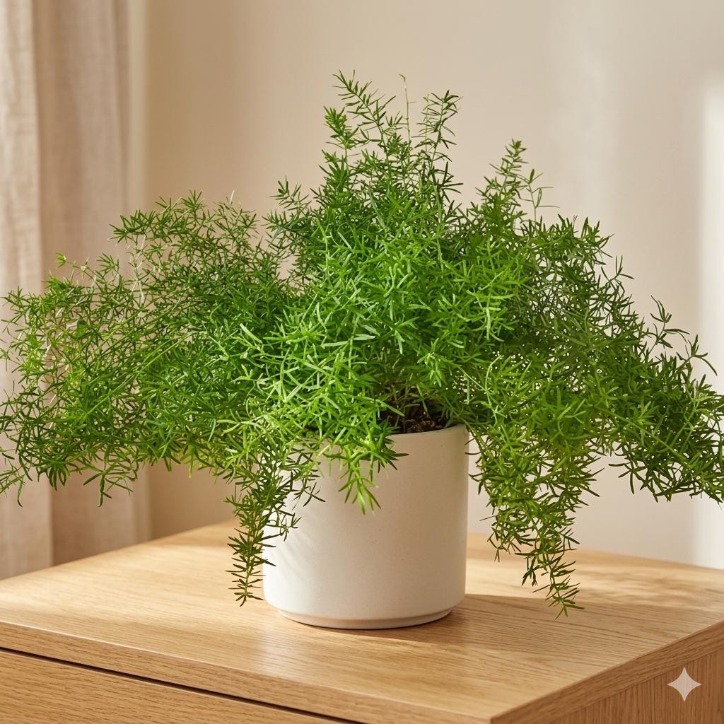 Fern 'Sprengeri' 6" Plant (1) ($10) 4" Pot Austin Jungle Co.