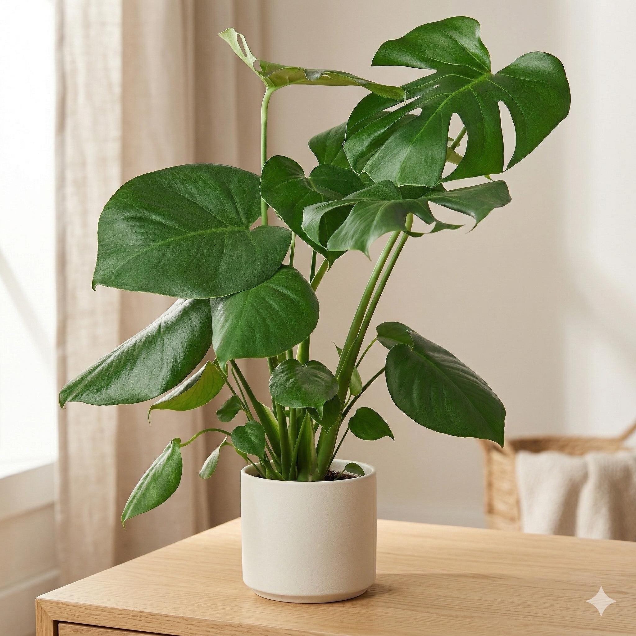 Monstera Deliciosa Split-Leaf Indoor Plants 2" Pot / Nursery Pot Austin Jungle Co.