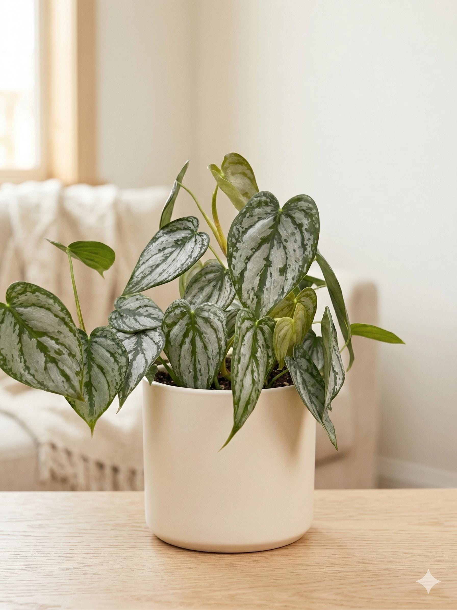 Philodendron 'Brandtianum' Indoor Plants 4" Pot Austin Jungle Co.
