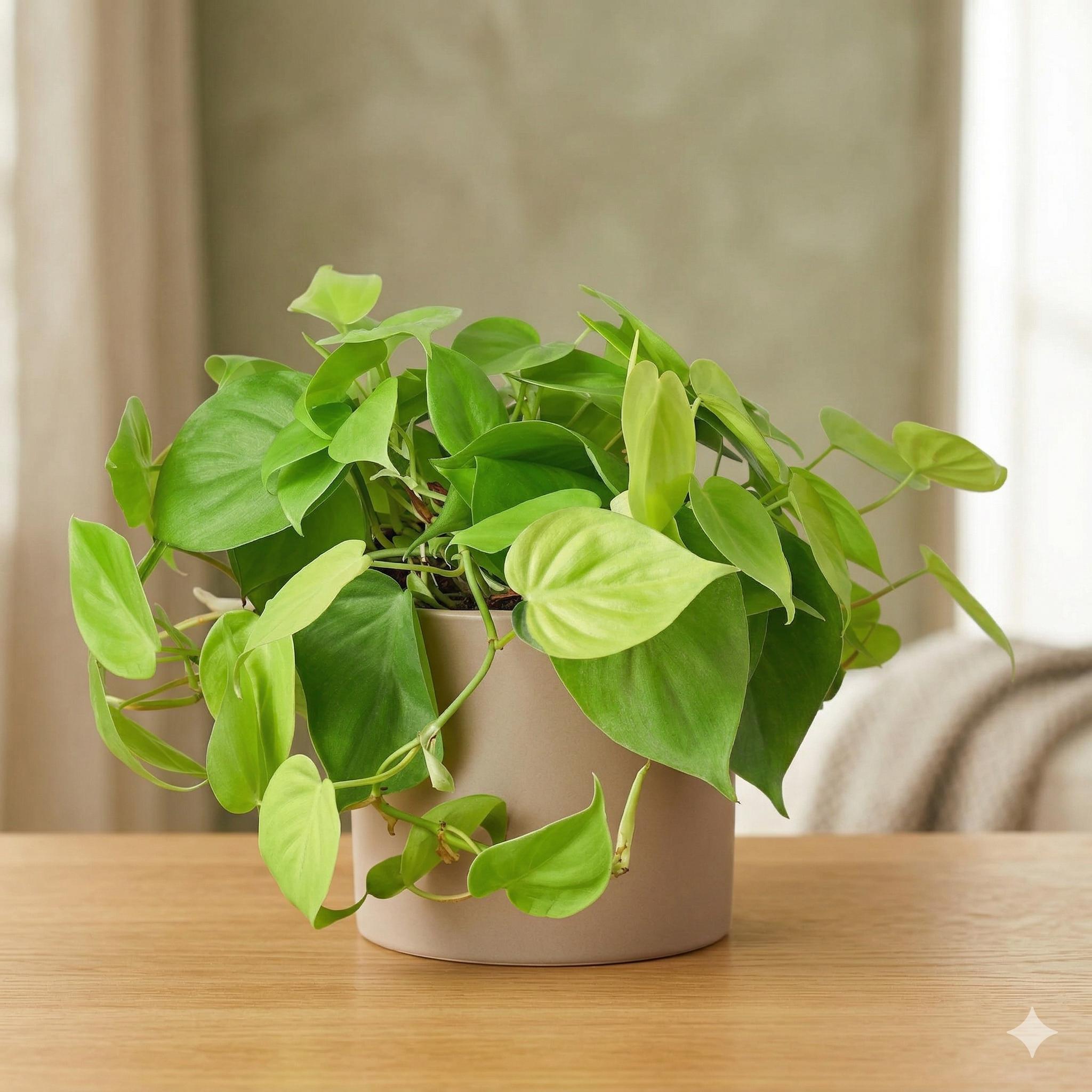 Philodendron 'Neon' 4" Plant 3" Pot Austin Jungle Co.