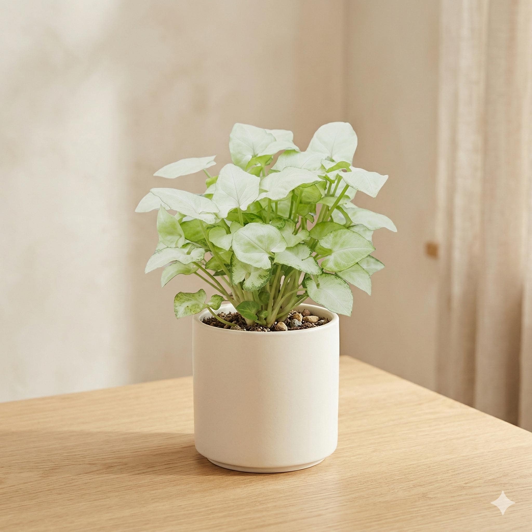 Syngonium 'Moonshine' 4" Plant 3" Pot Austin Jungle Co.
