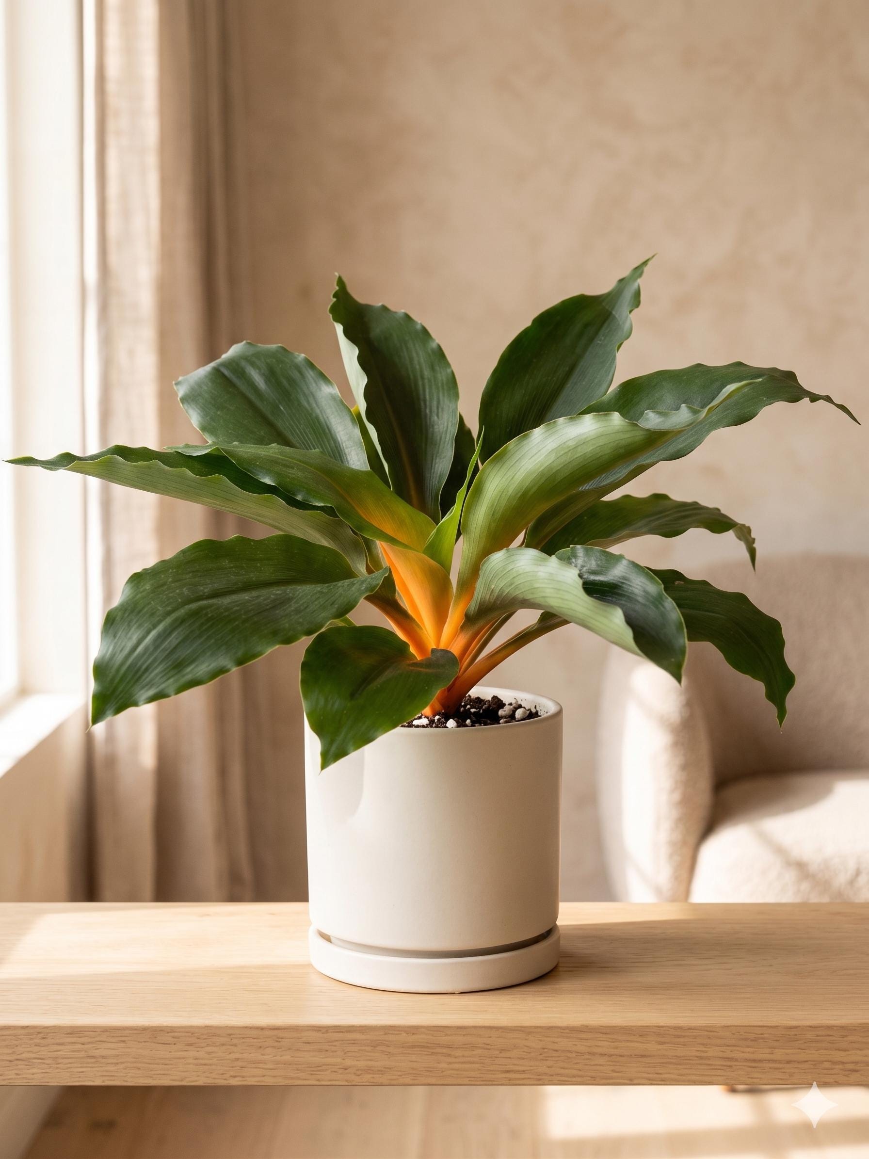 Spider Plant 'Fire Flash' Indoor Plants 4" Pot Austin Jungle Co.