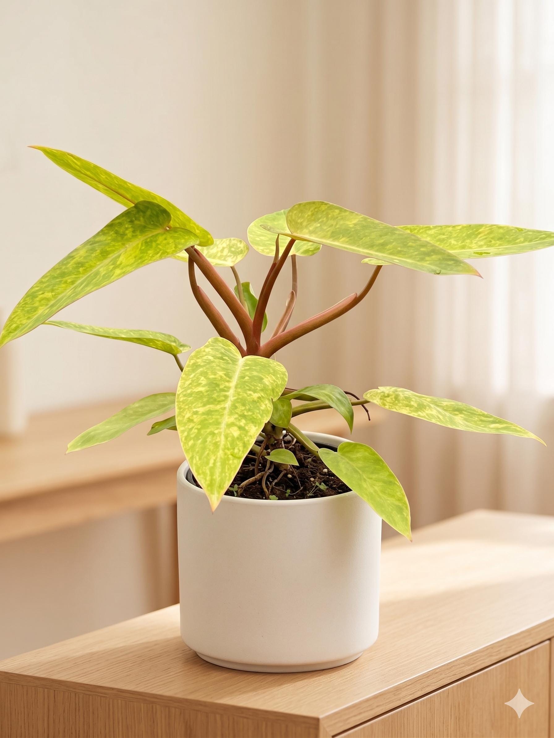 Philodendron 'Painted Lady'