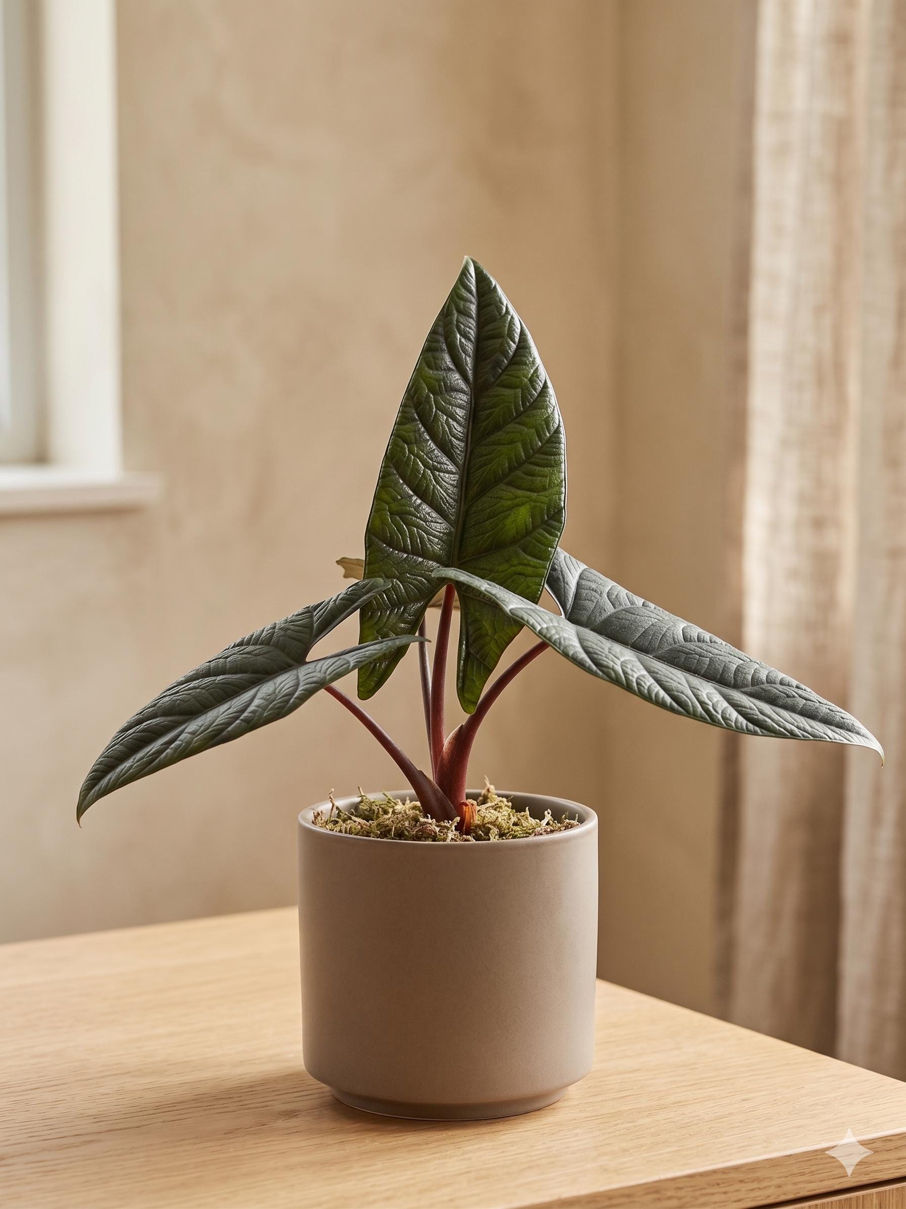 Alocasia 'Scalprum' Indoor Plants 4" Pot Austin Jungle Co.
