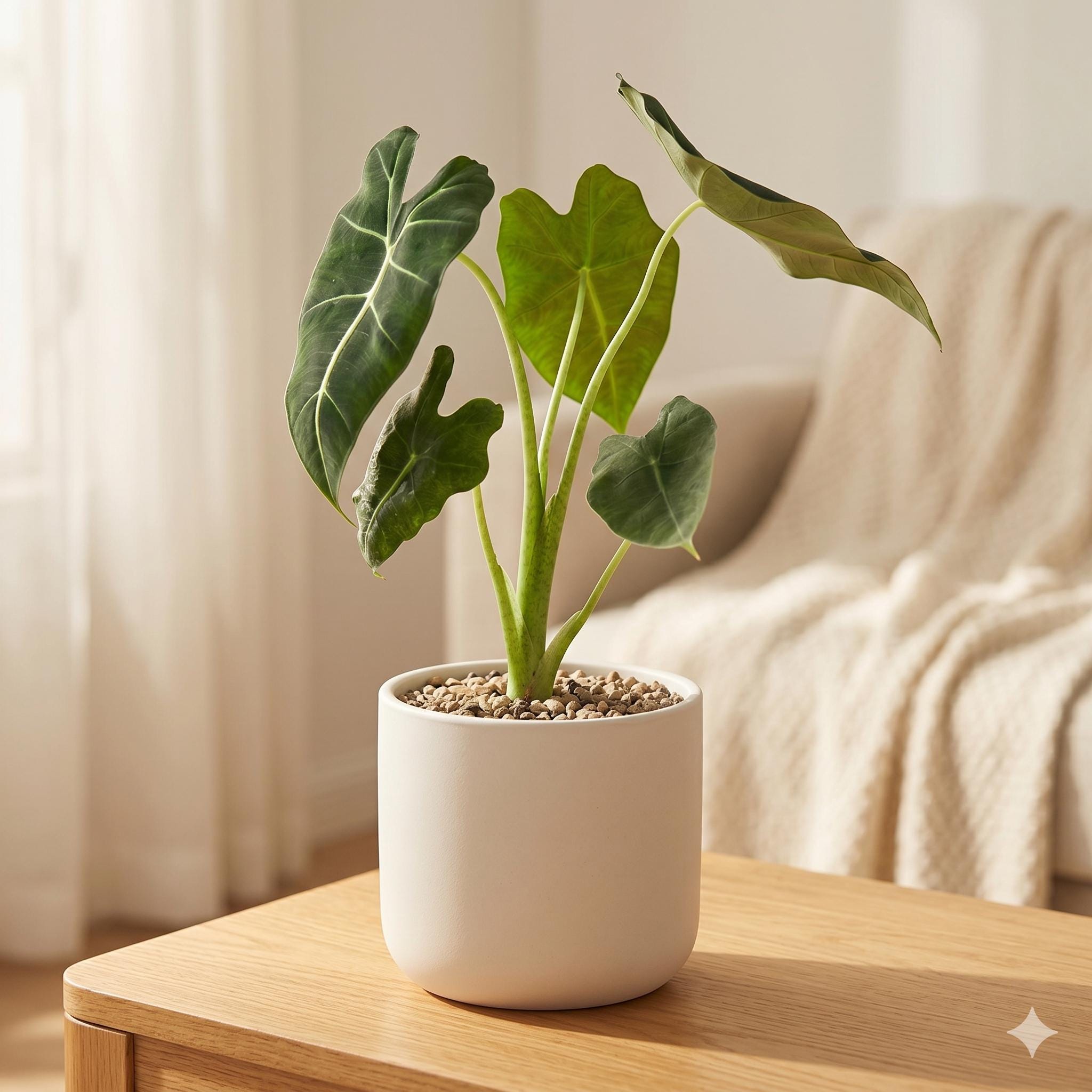 Alocasia Micholitziana 'Frydek' Indoor Plants 3" Pot Austin Jungle Co.