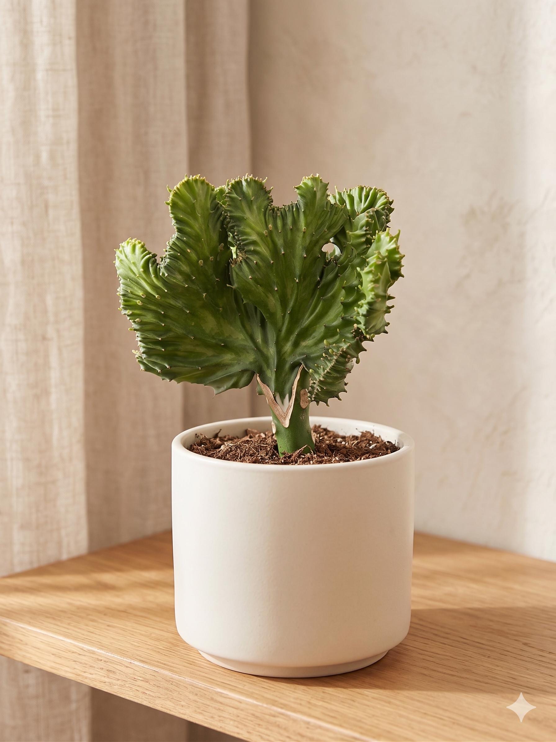 Succulent Euphorbia Lactea Mermaid Tail