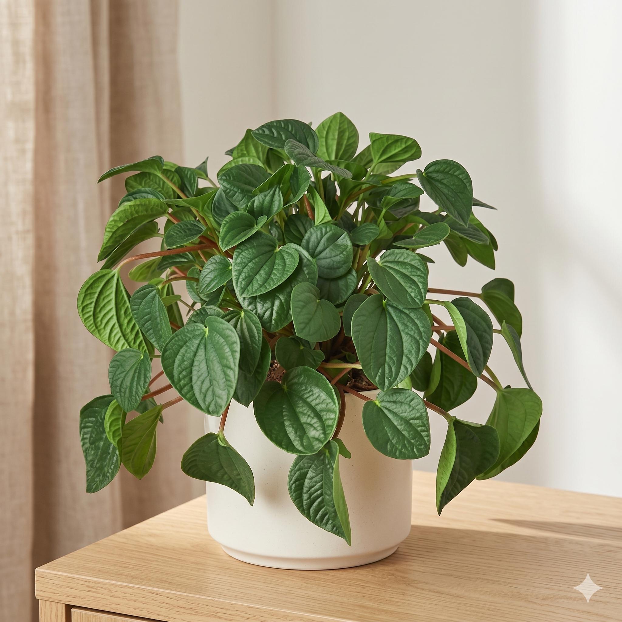 Peperomia 'Rana Verde' Indoor Plants 4" Pot Austin Jungle Co.
