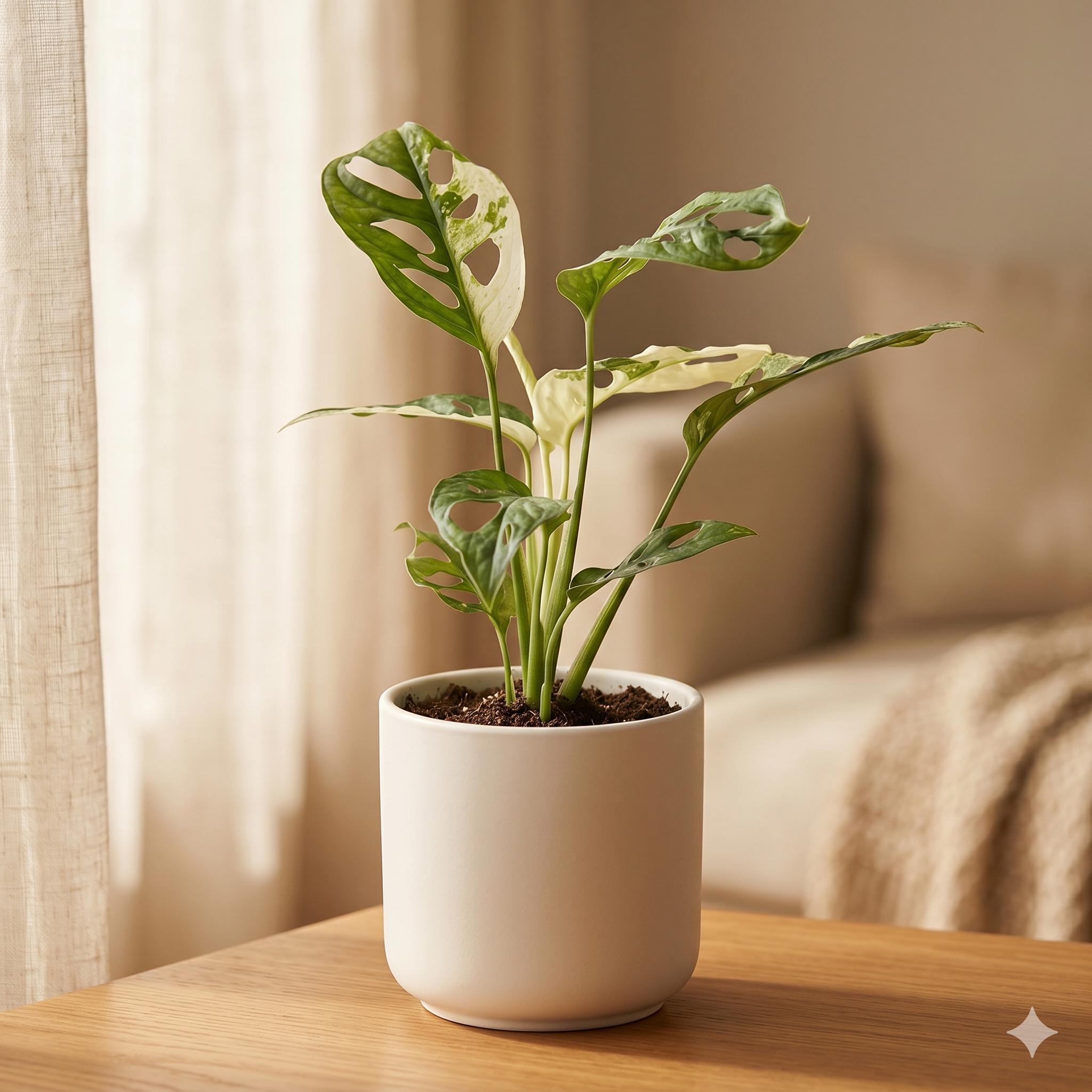 Monstera Adansonii 'Swiss Cheese Variegated'