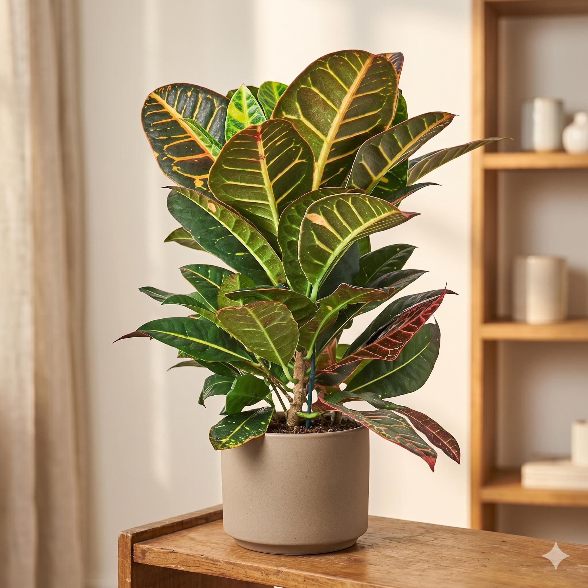 Croton Petra 'Joseph's Coat' Indoor Plants 3" Pot / Nursery Pot Austin Jungle Co.